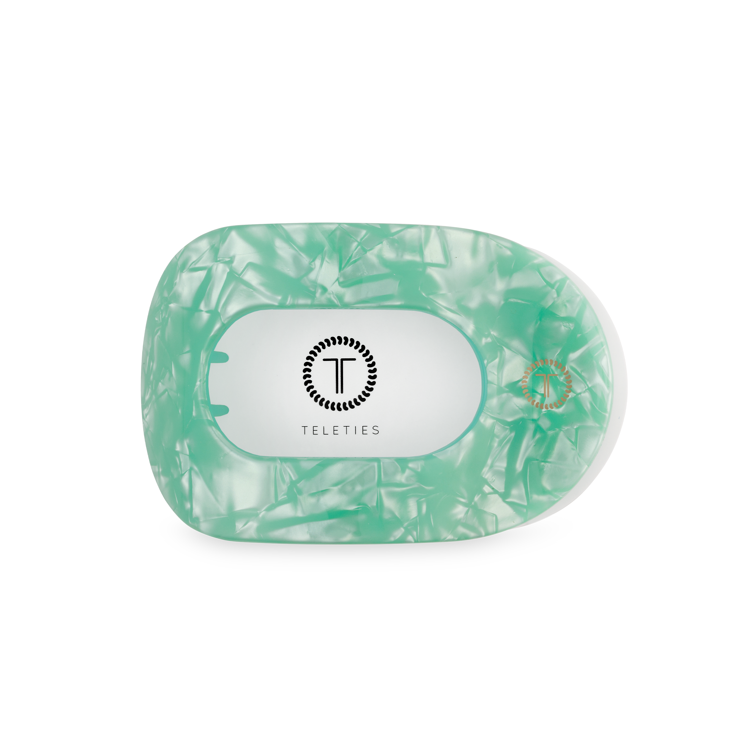 Flat Round Hair Clip | Medium | Spring Splash