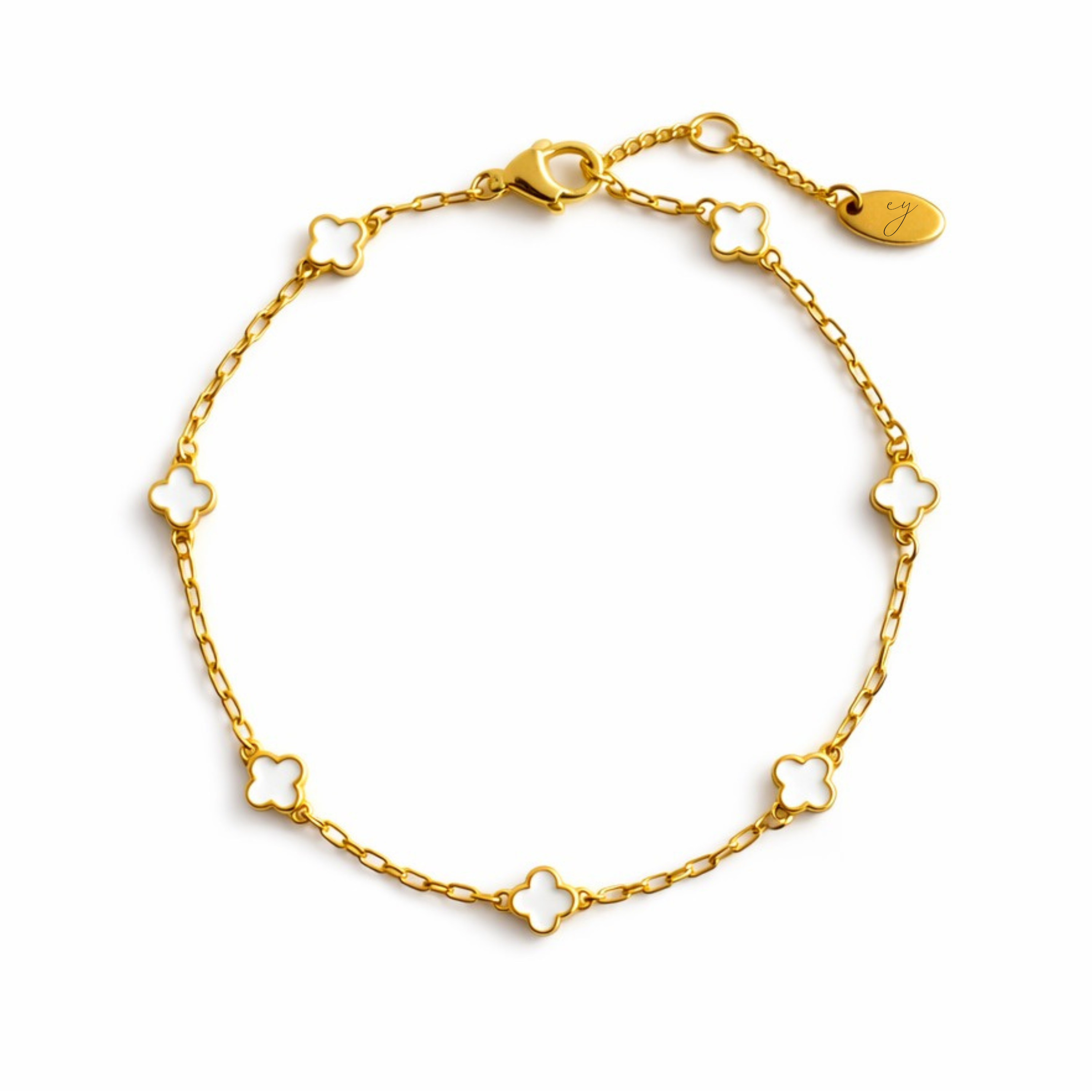 Petite Clover Layer Bracelet