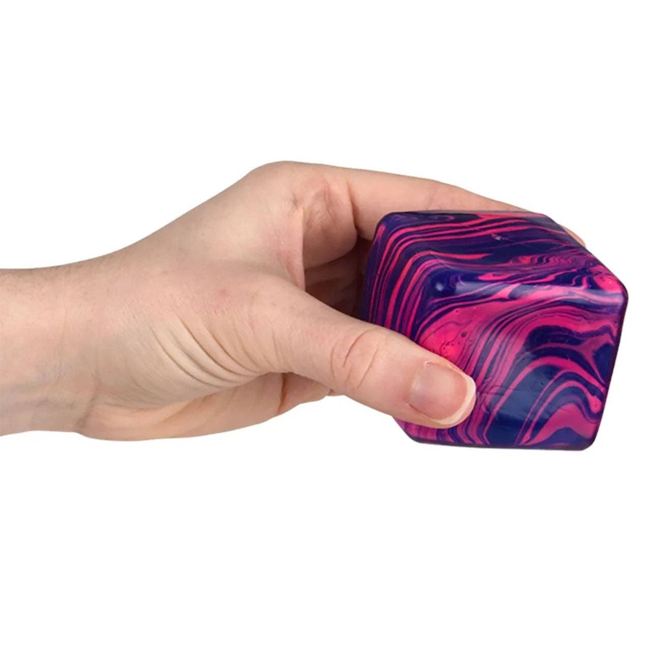 Swirl Marbled Ice Cube Squishy