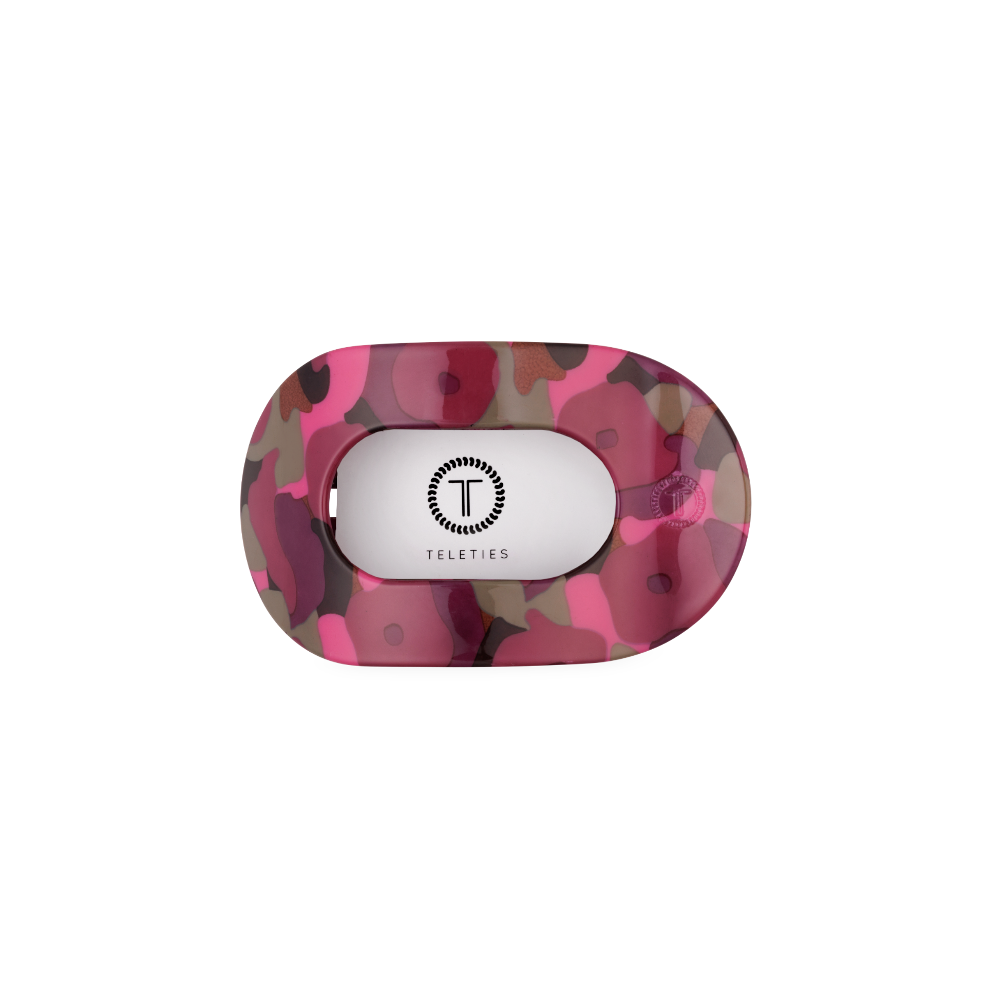 Garden Glam Small Flat Round Hair Clip
