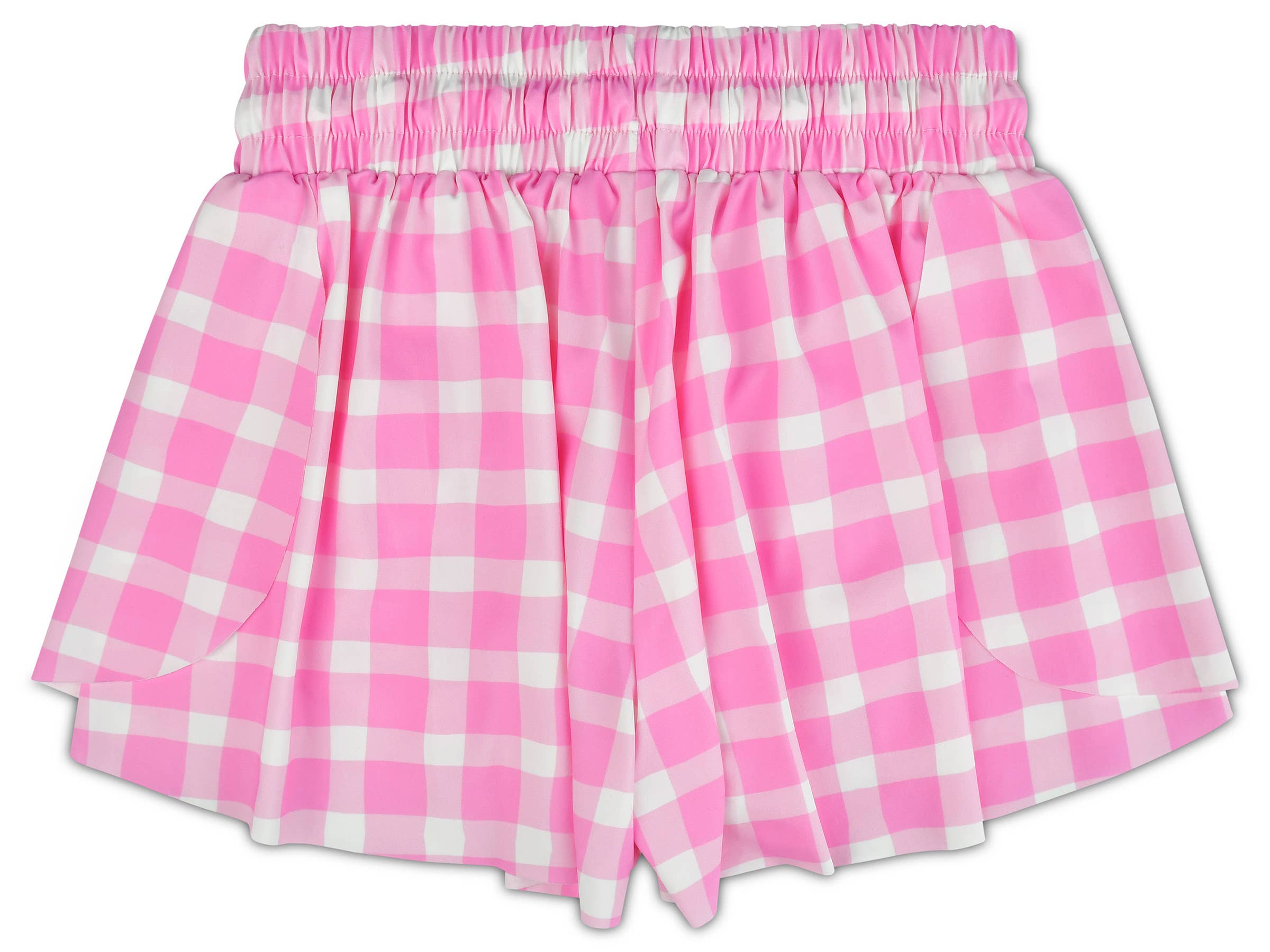 Pink Gingham Butterfly Shorts