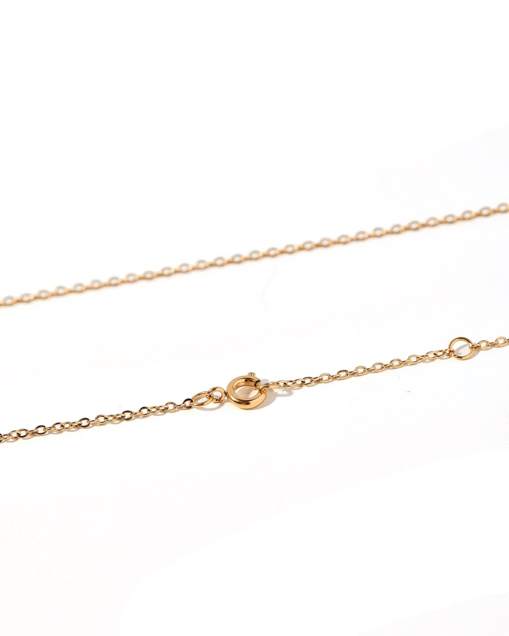 Palmer Paperclip Gold Necklace