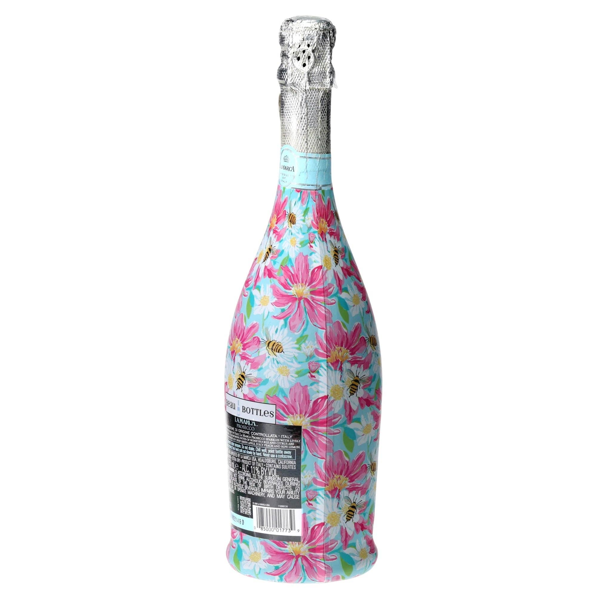 Busy Bee Garden Prosecco Bottle Wrap