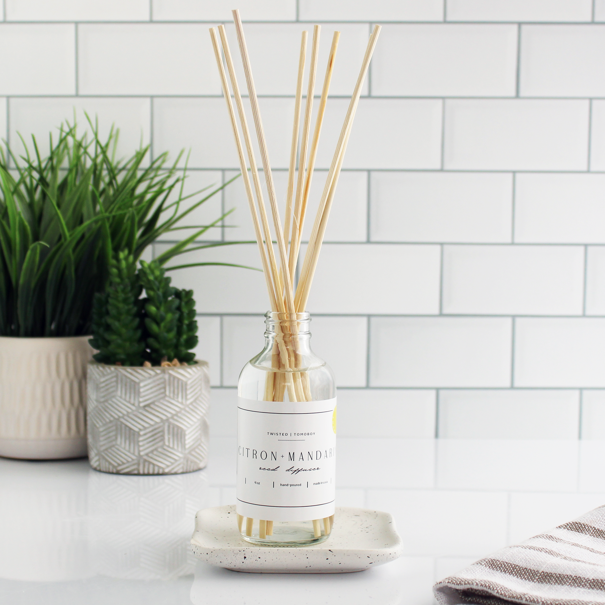 Citron + Mandarin Reed Diffusers