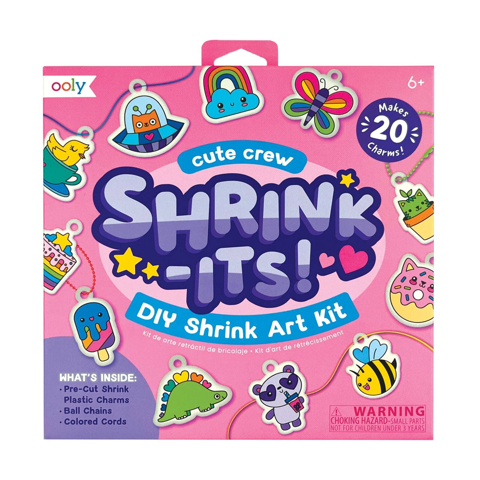 Cute Crew DIY Shrink Art Kit