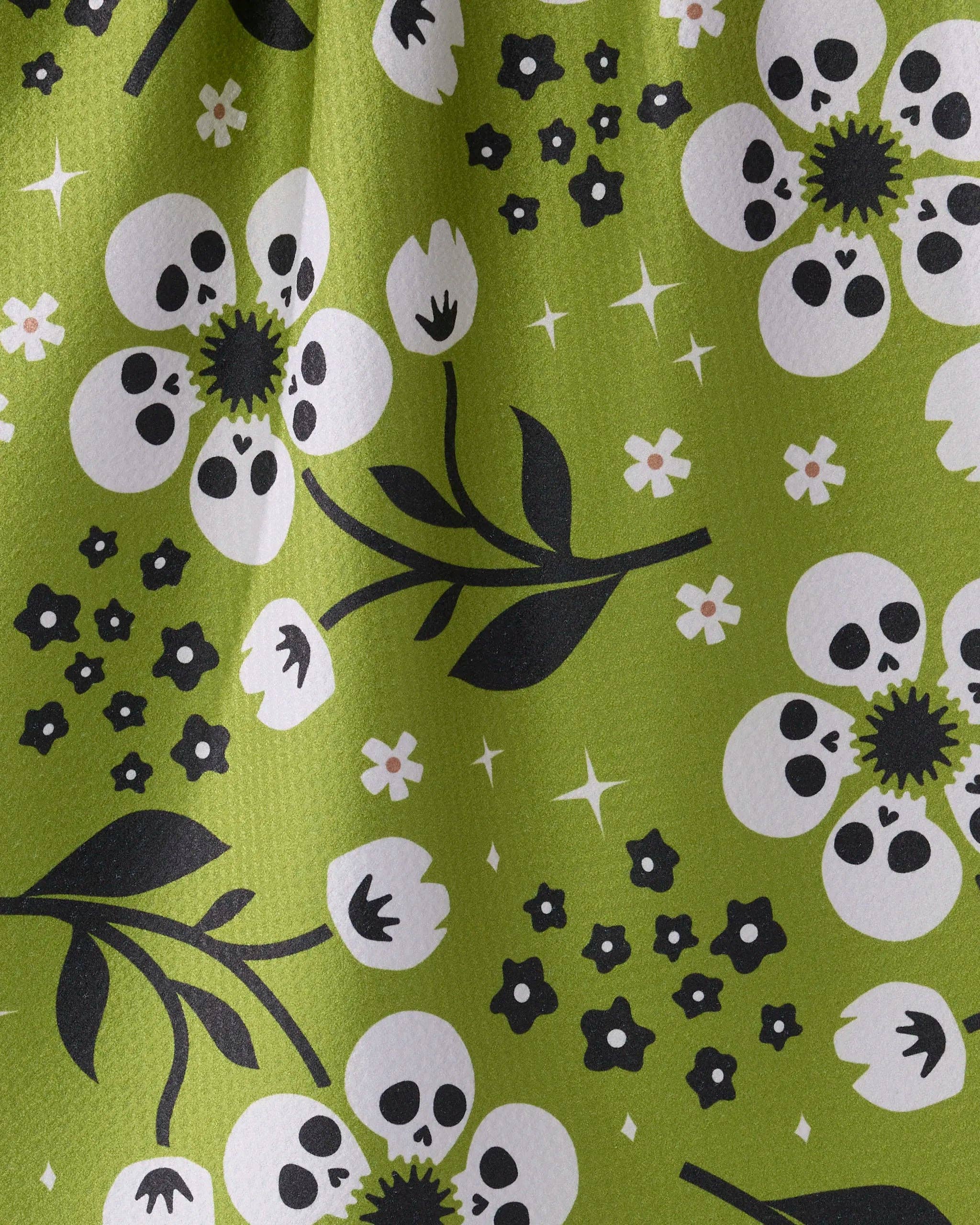Marrow Bloom Tea Towel: Orange