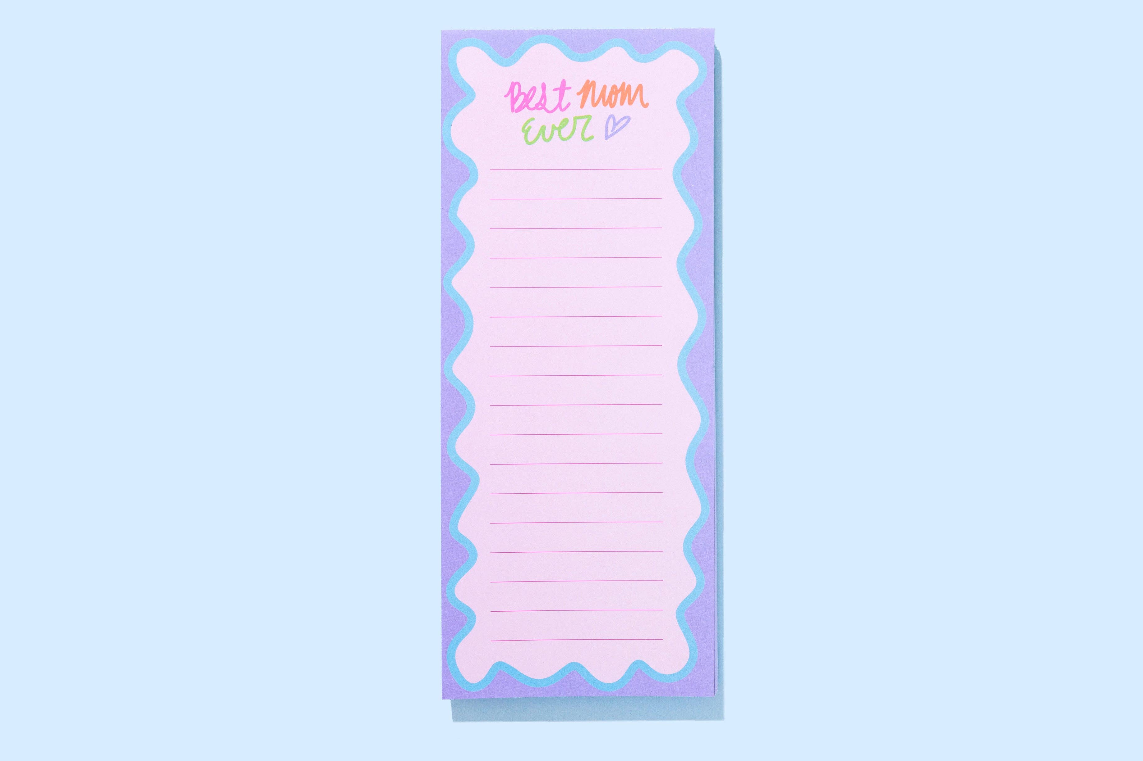 "Best Mom Ever" List Pad w/ Magnet