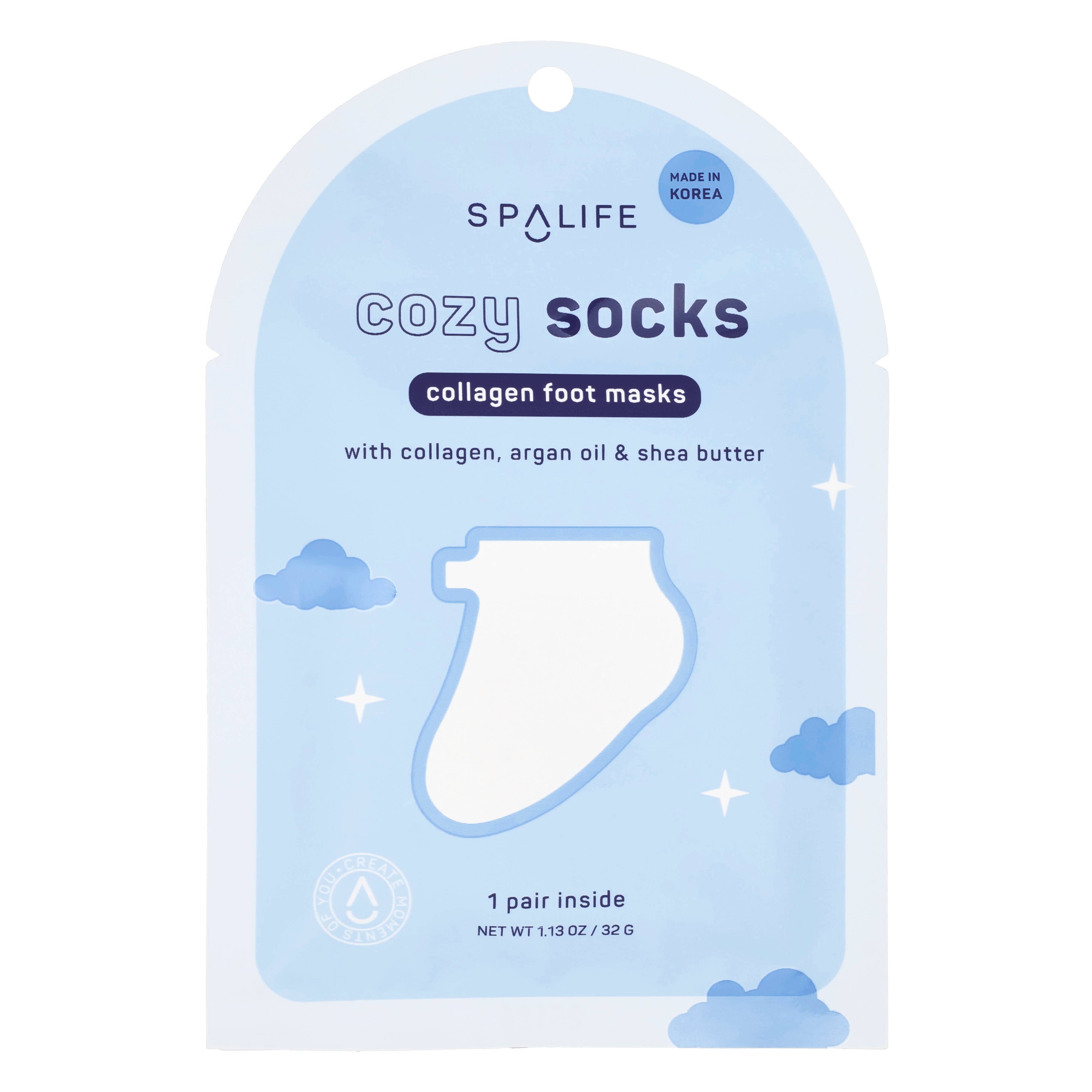 Cozy Socks Collagen Foot Masks