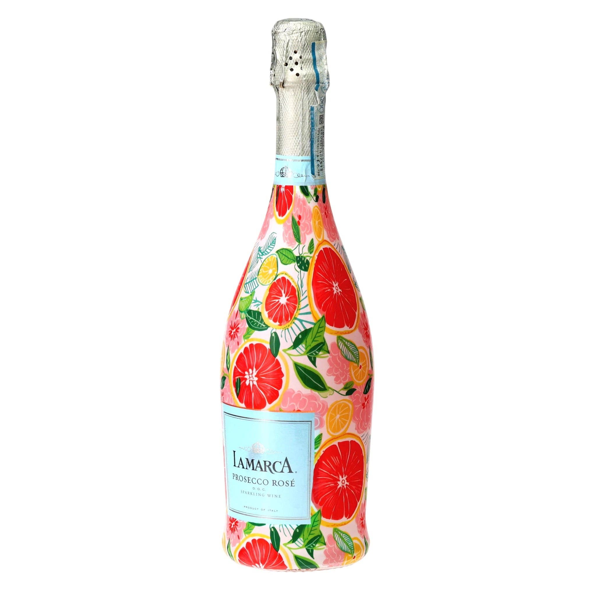 Preppy Grapefruits Prosecco Bottle Wrap