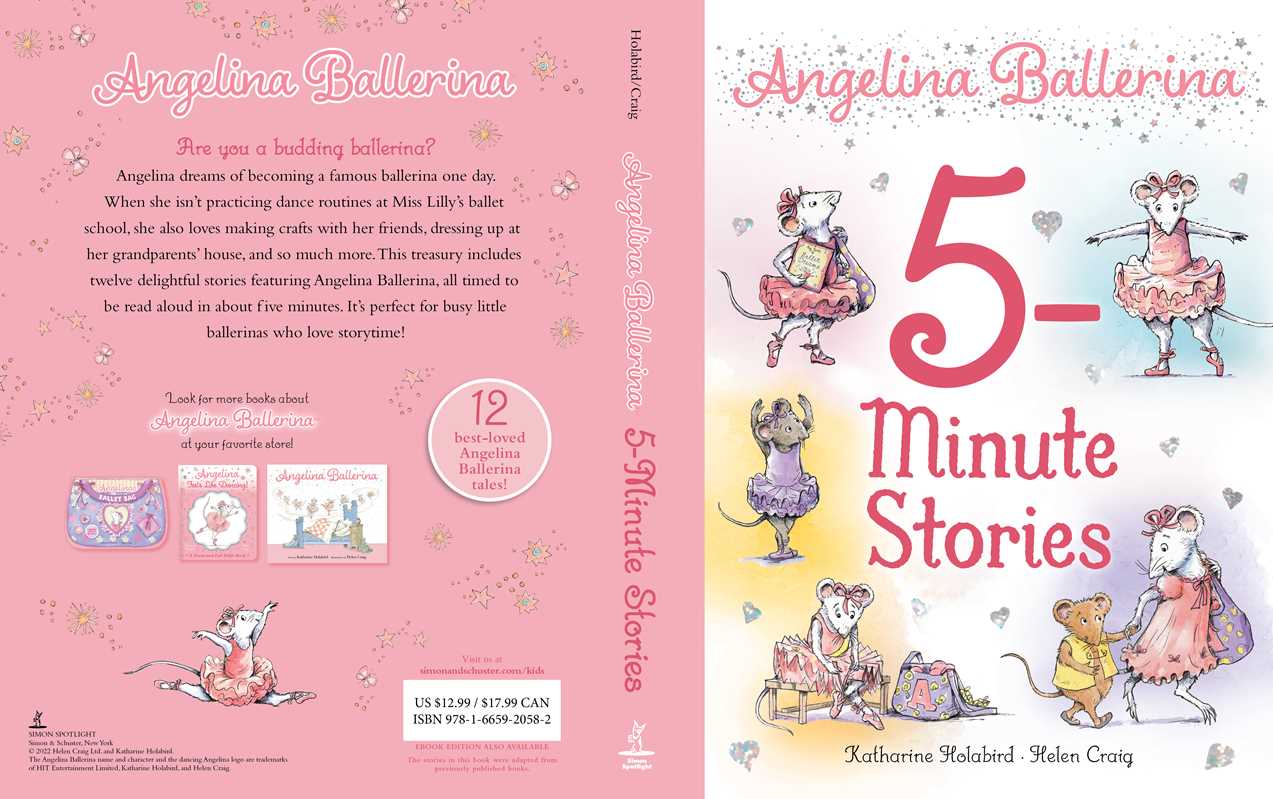 Angelina Ballerina 5-Minute Stories by Katharine Holabird