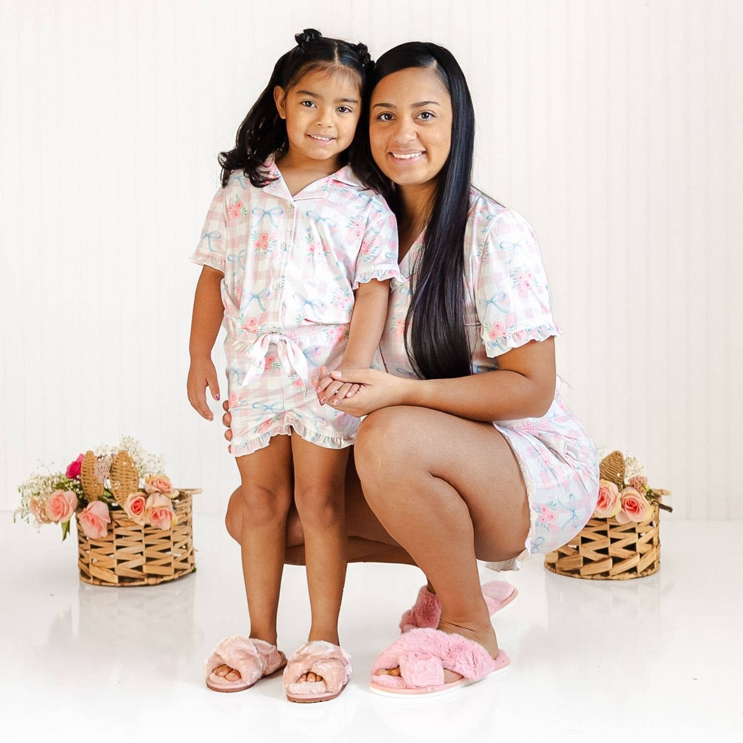 Gingham Trellis Lounge Set