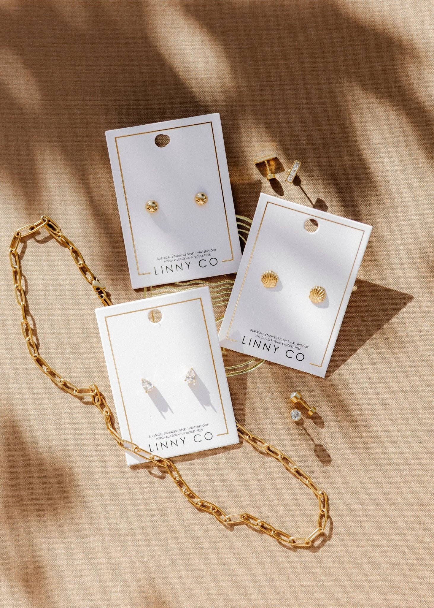 Marina Screwback Stud Earrings