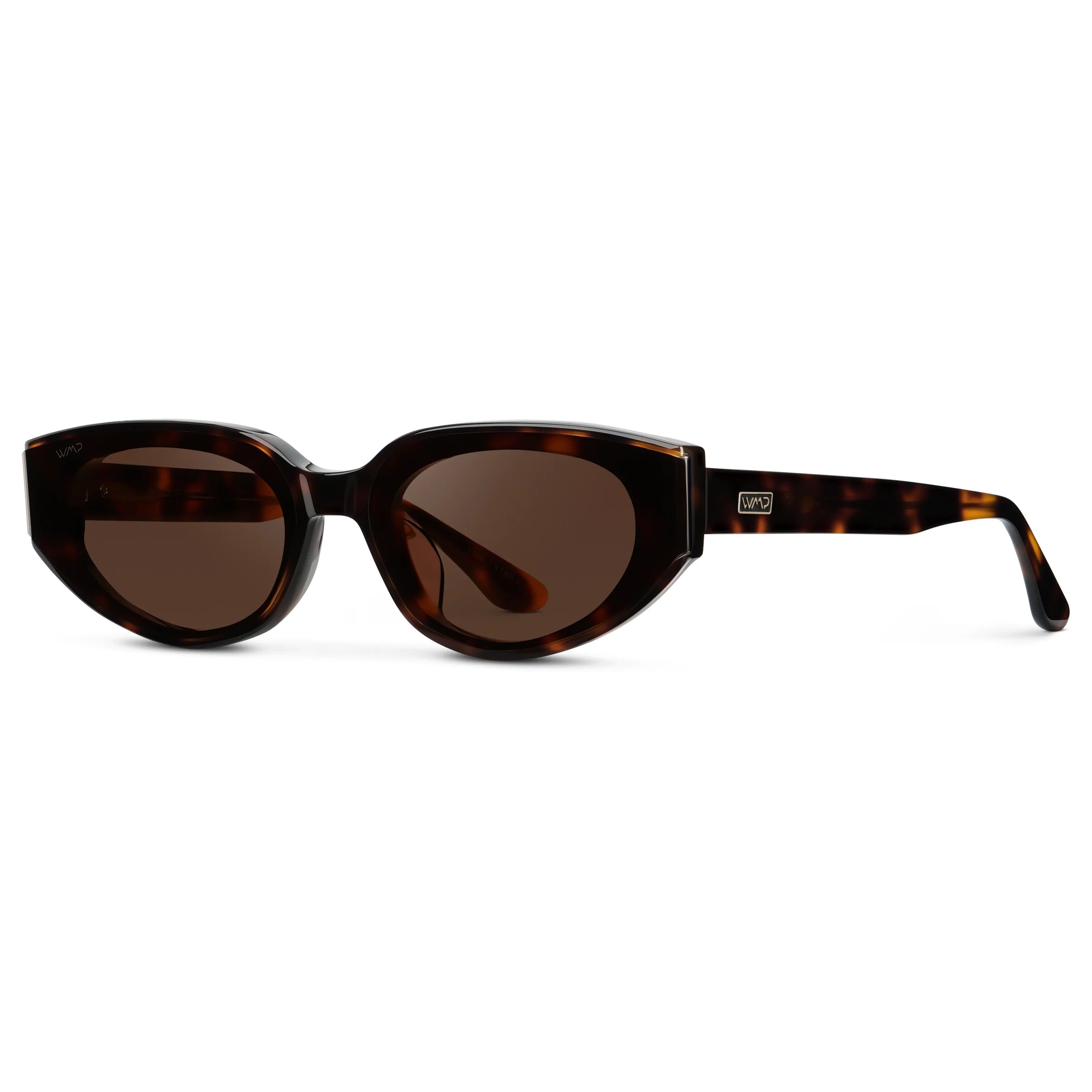 Astra Sunglasses in Brown Tortoise/Dark Brown