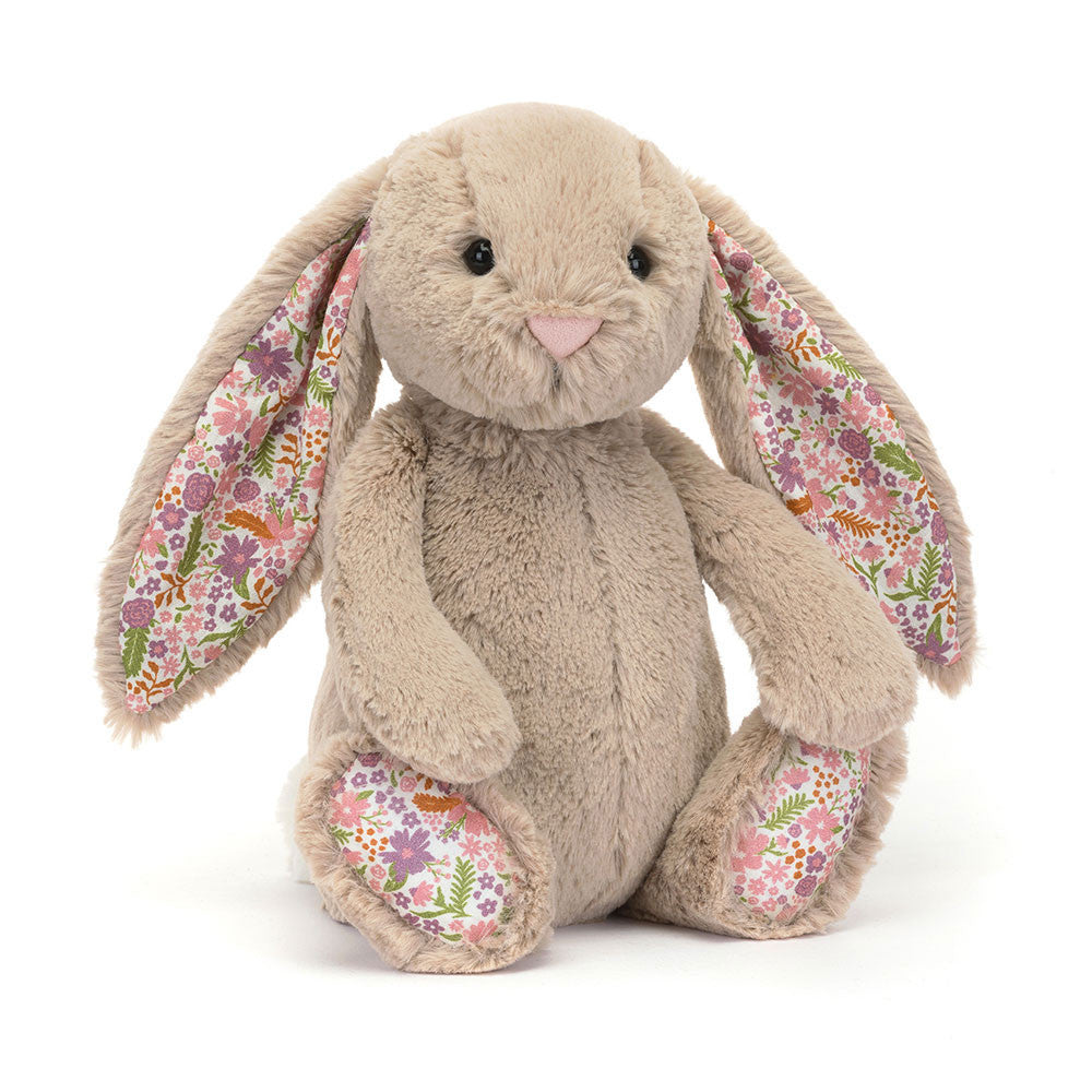 Medium Blossom Beige "Petal" Bunny