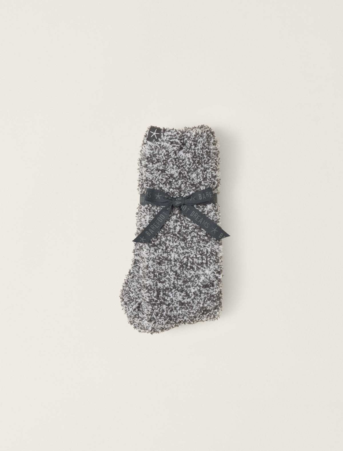 CozyChic® Heathered Socks - Slate Blue/White