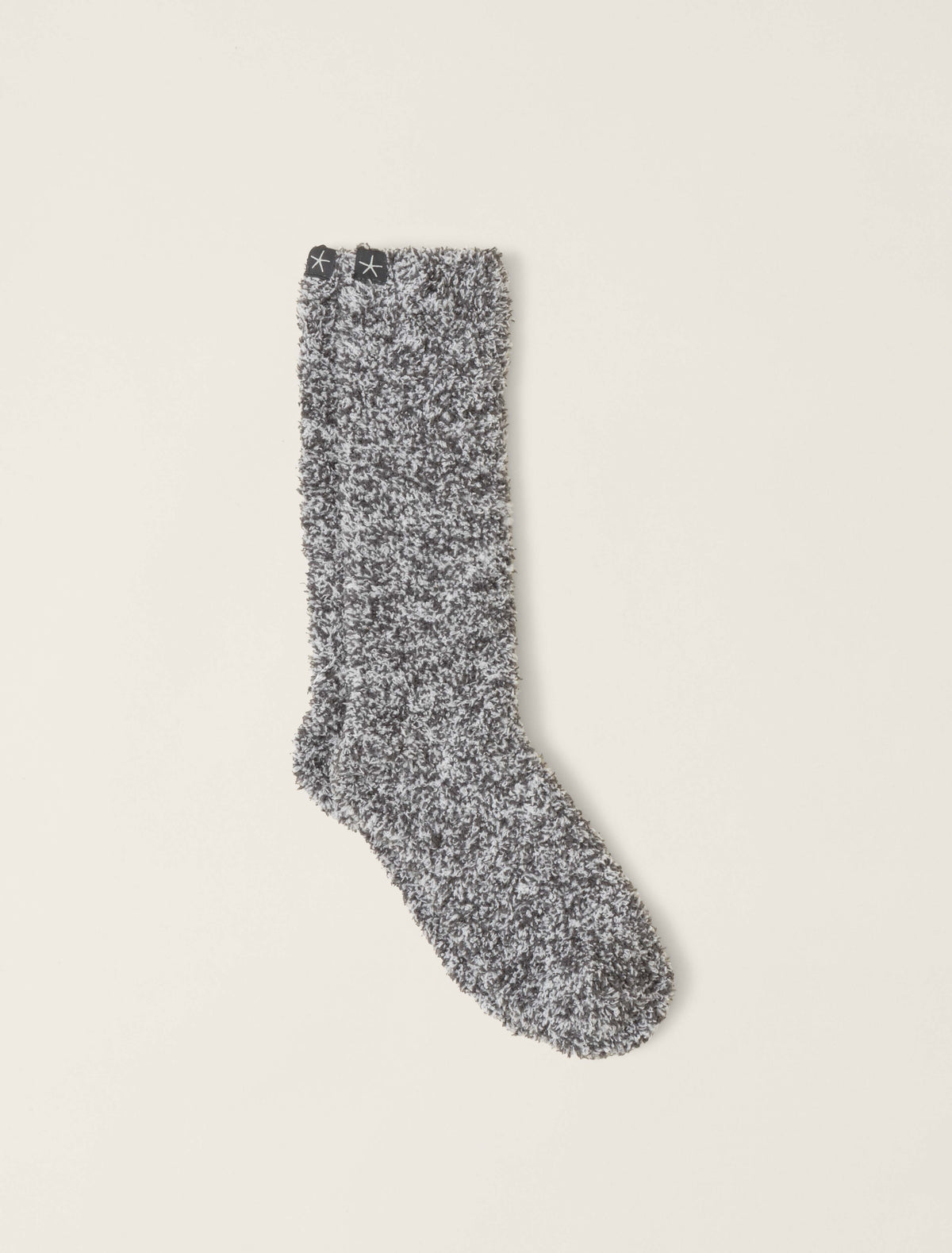 CozyChic® Heathered Socks - Slate Blue/White