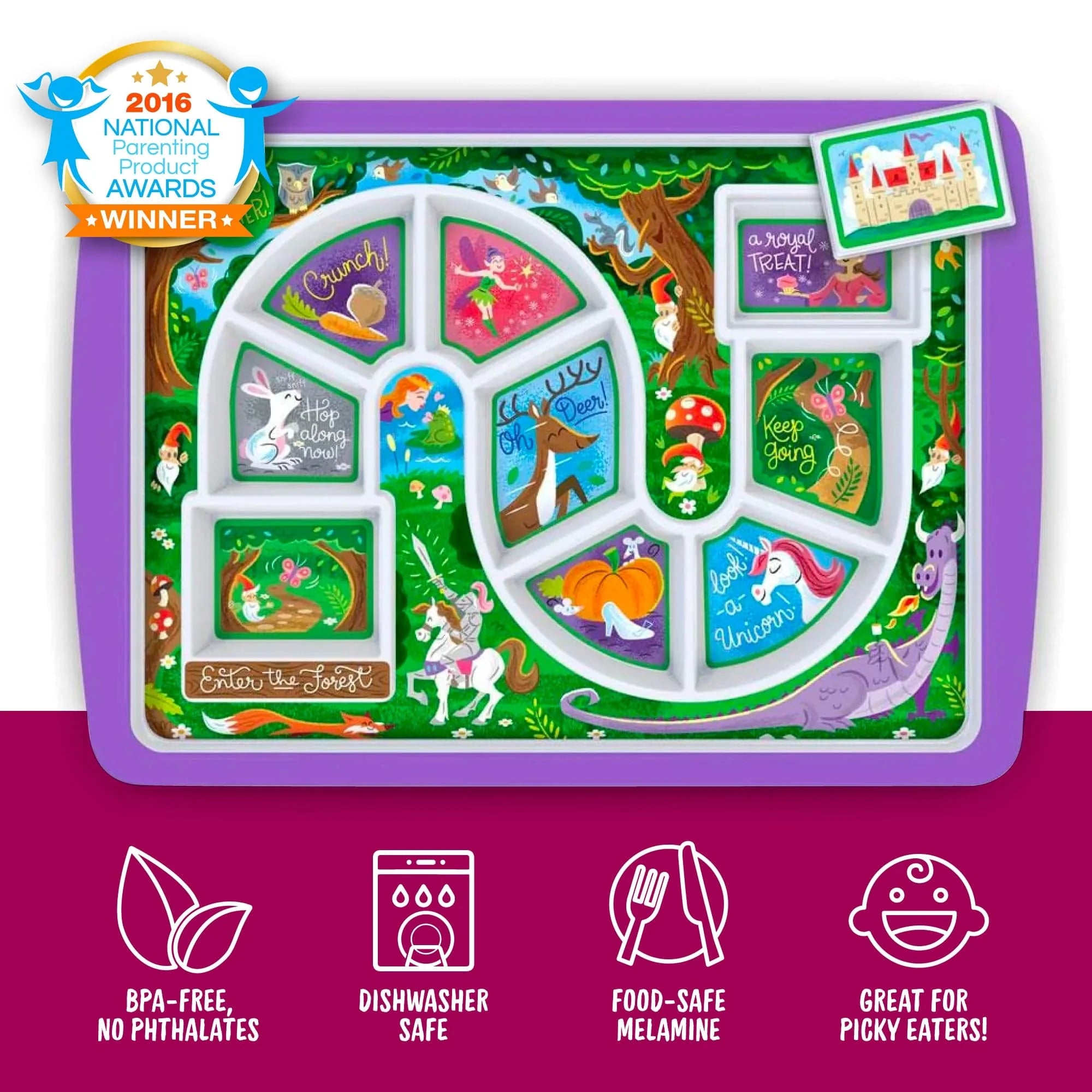 Dinner Winner Enchanted Forest Plate