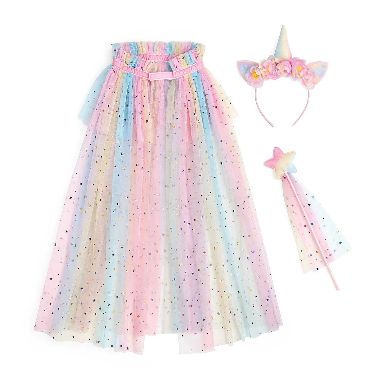 Pastel Unicorn Dress-Up Kit