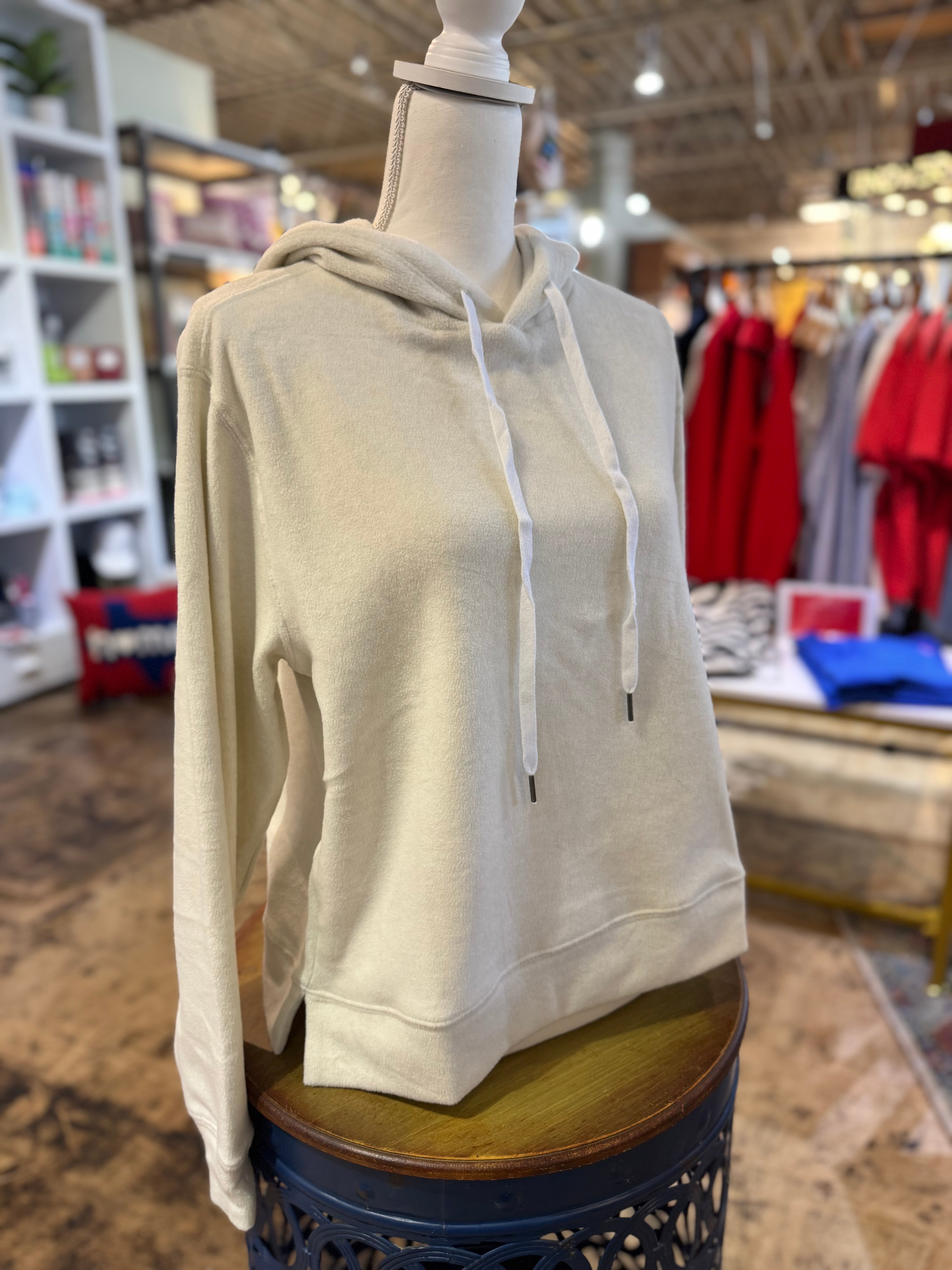 Cloud Hoodie in Soft White