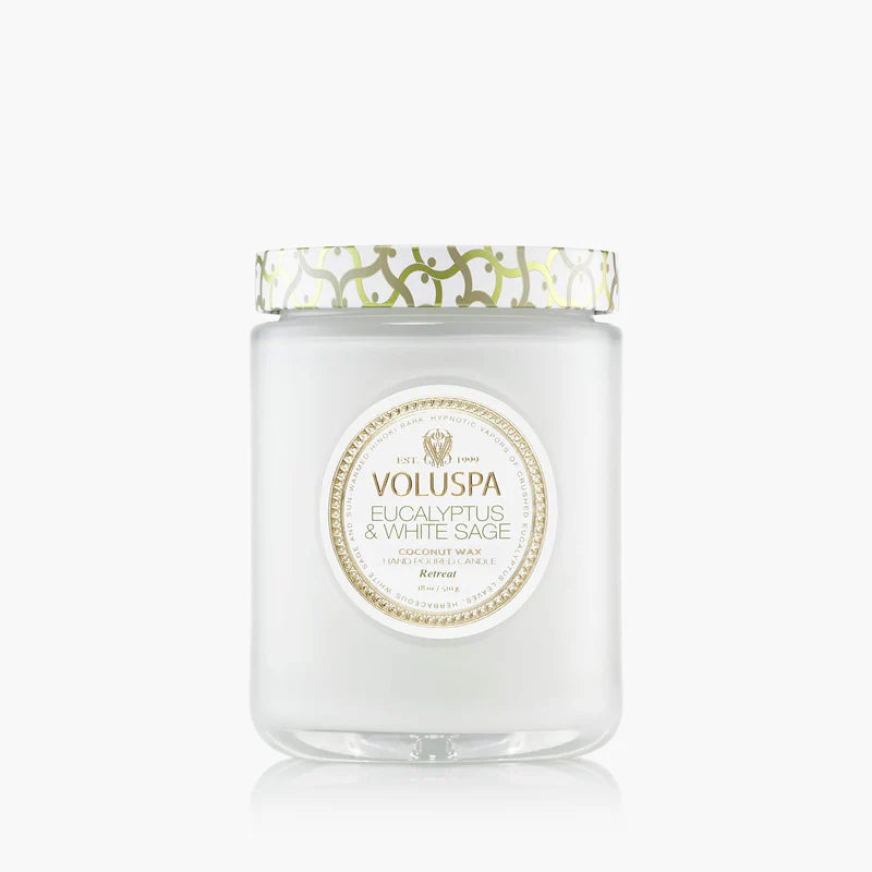 Eucalyptus & White Sage 18oz Large Jar