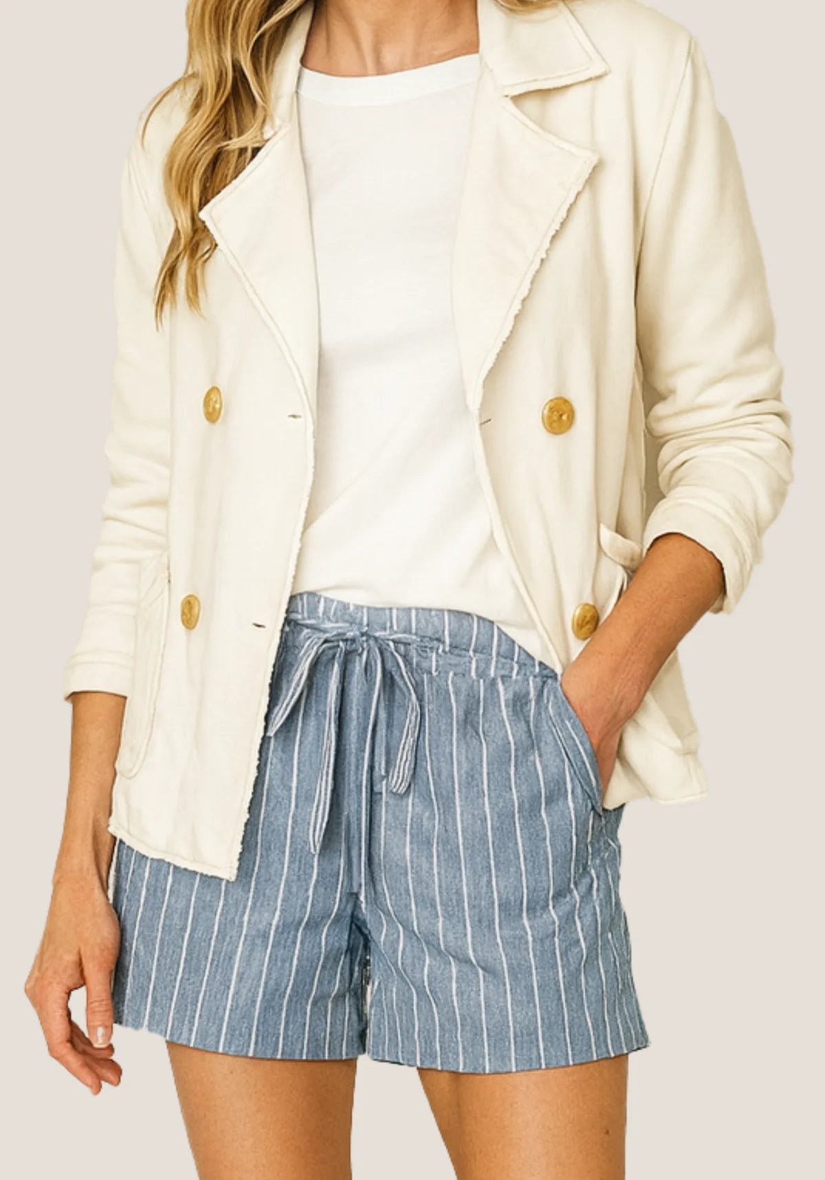 Sutton Jacket in White