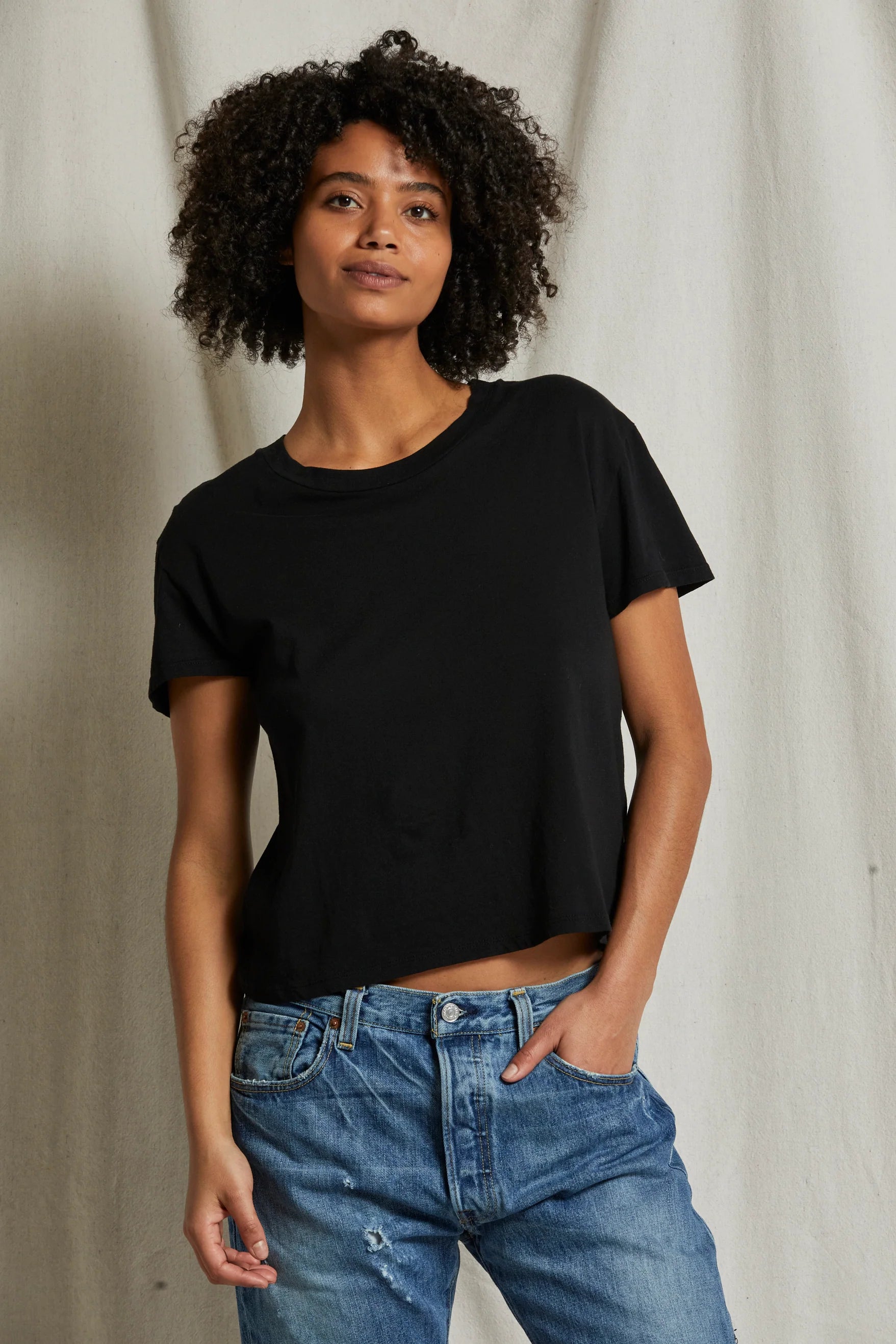 Harley Crispy Lightweight Cotton Boxy Tee