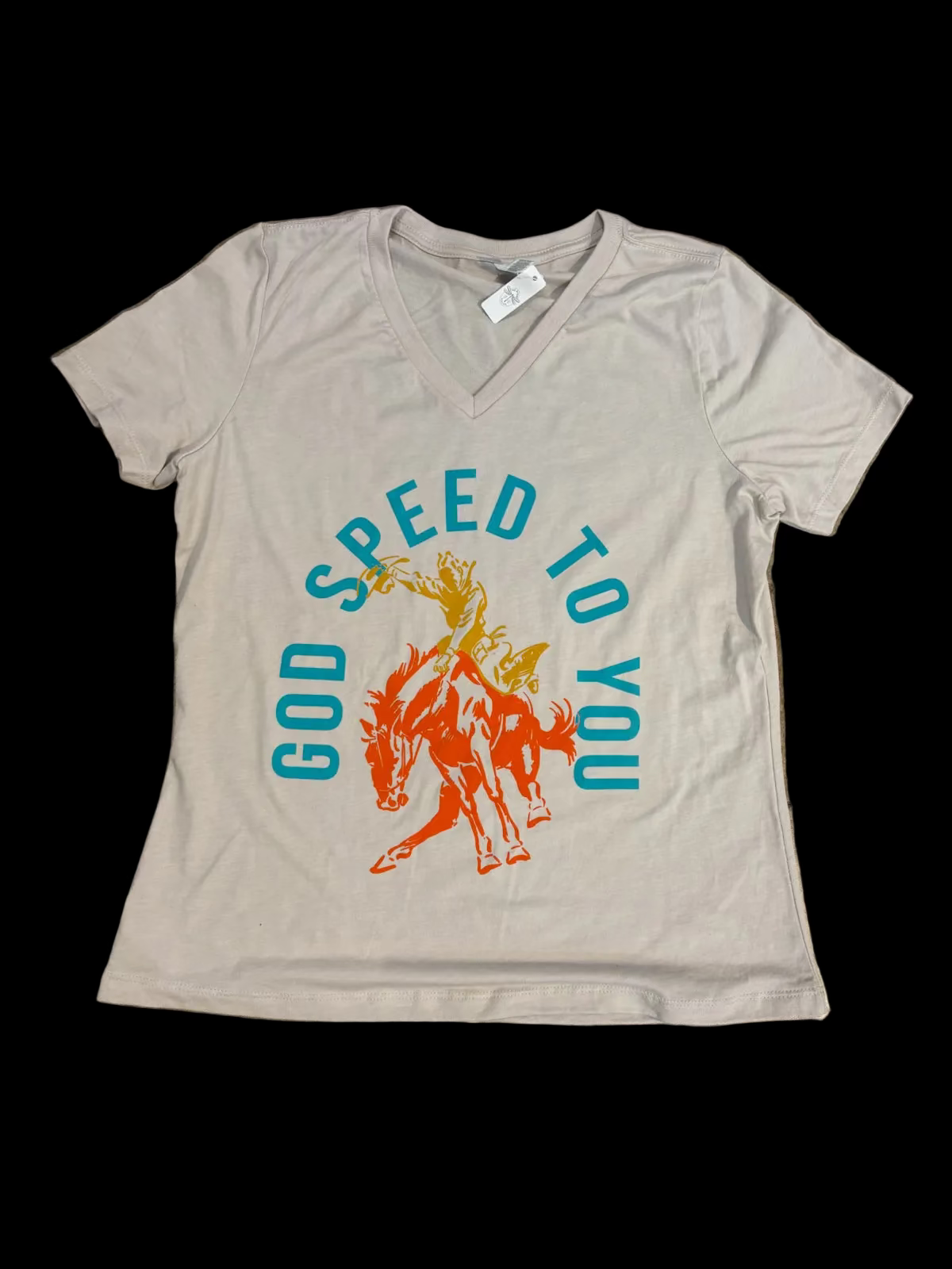 'God Speed' V-Neck T-Shirt
