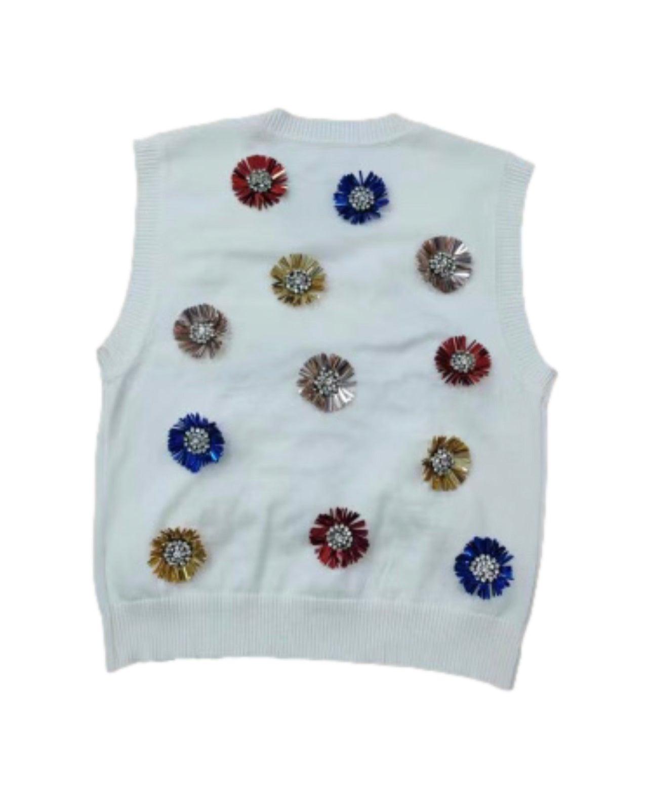 Queen of Sparklers Sweater Tank