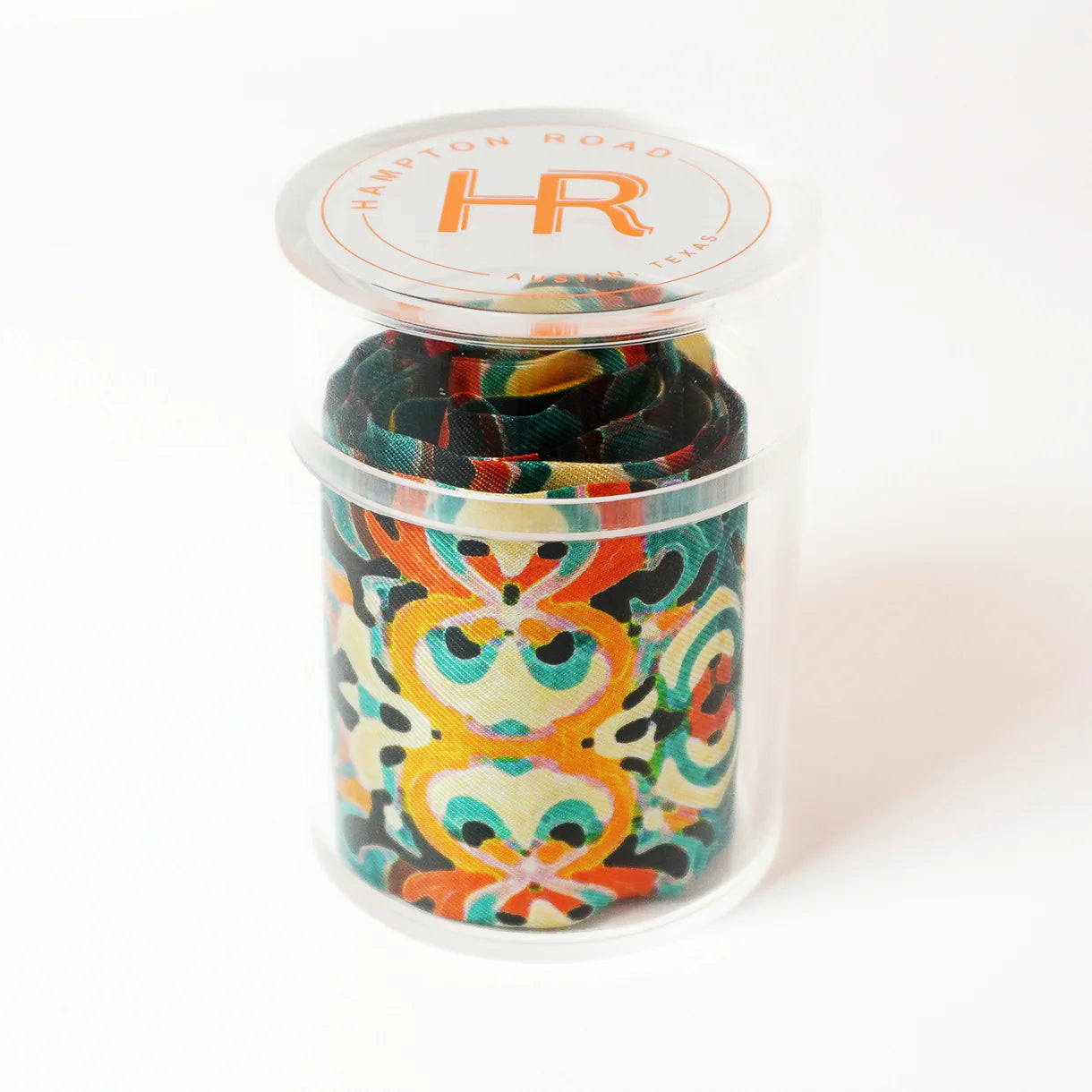 Teal Kaleidoscope Twilly Set