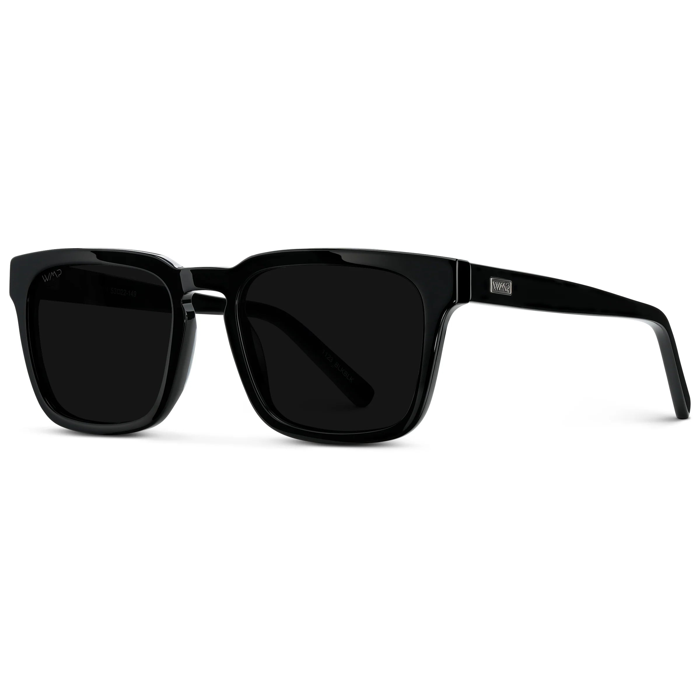 Maverick Sunglasses in Black/Triple Black