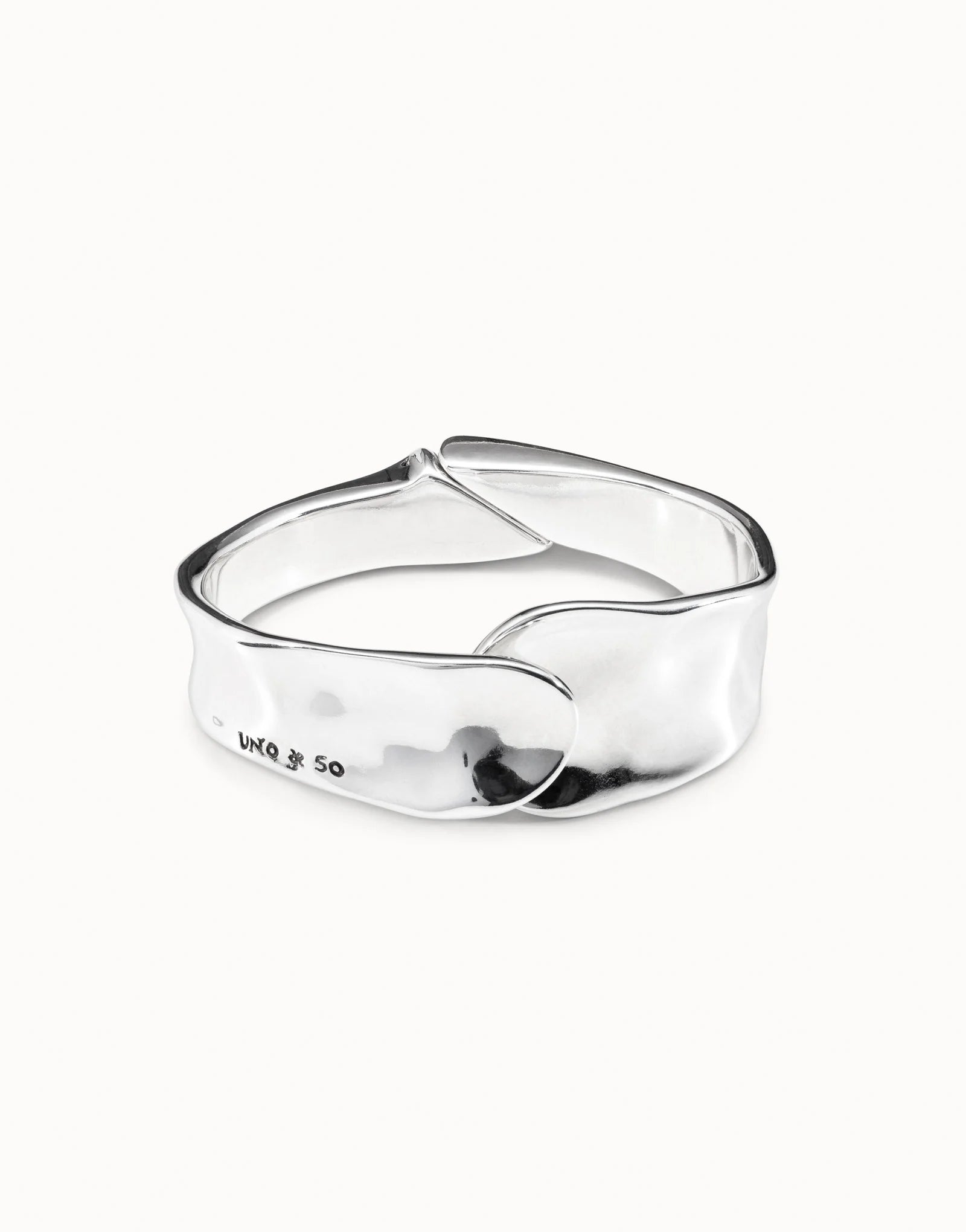 Olas Silver Bangle Bracelet