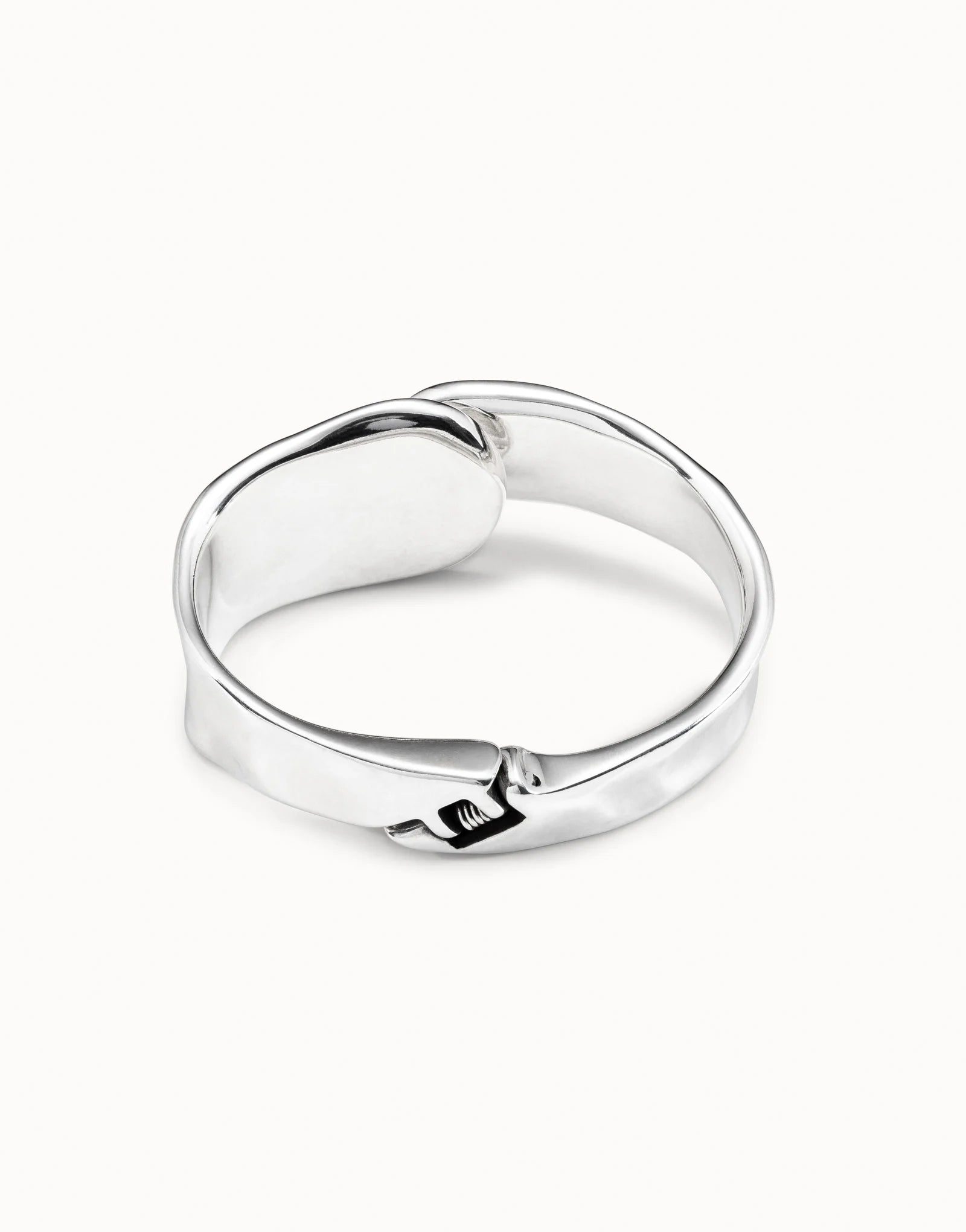 Olas Silver Bangle Bracelet