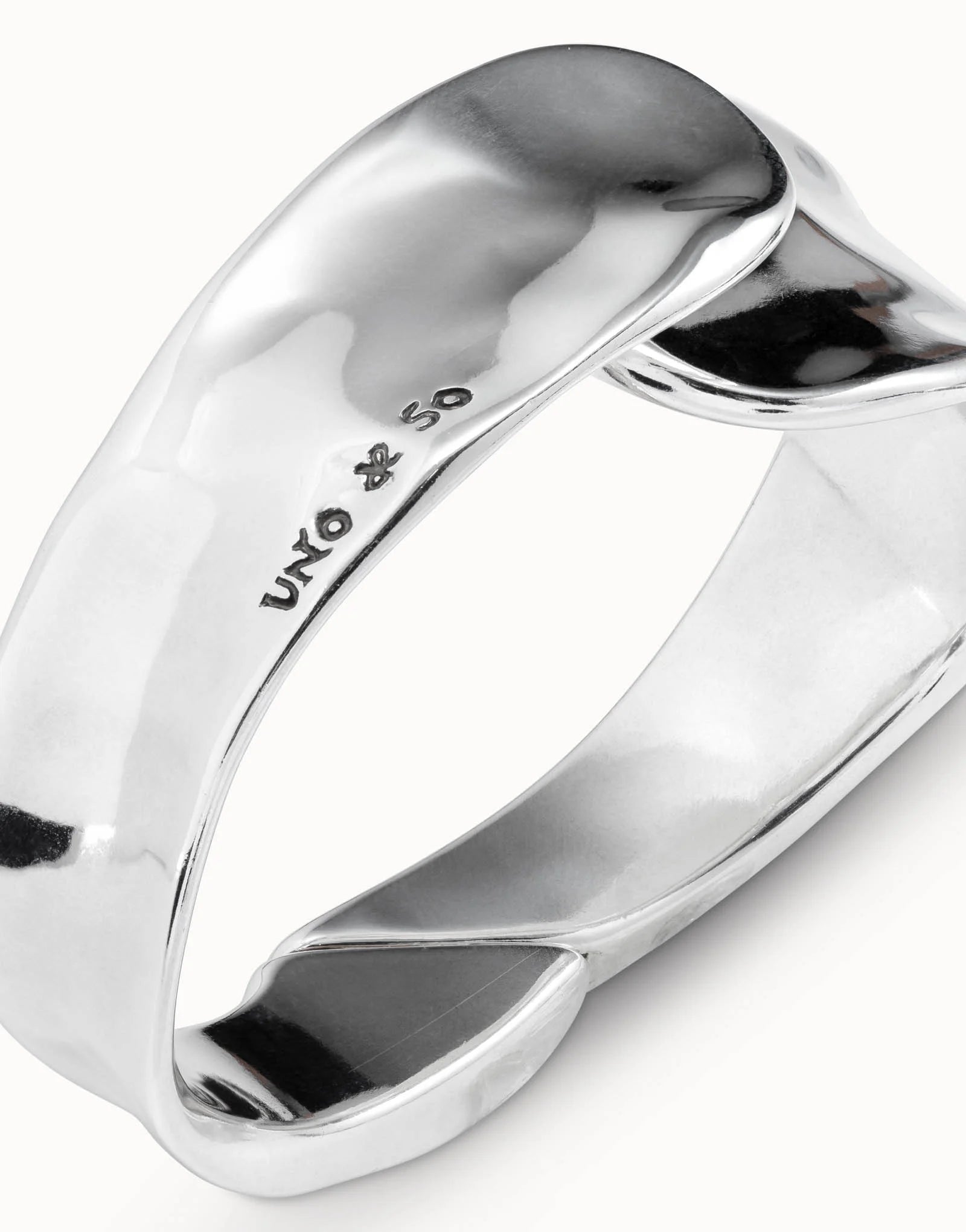 Olas Silver Bangle Bracelet