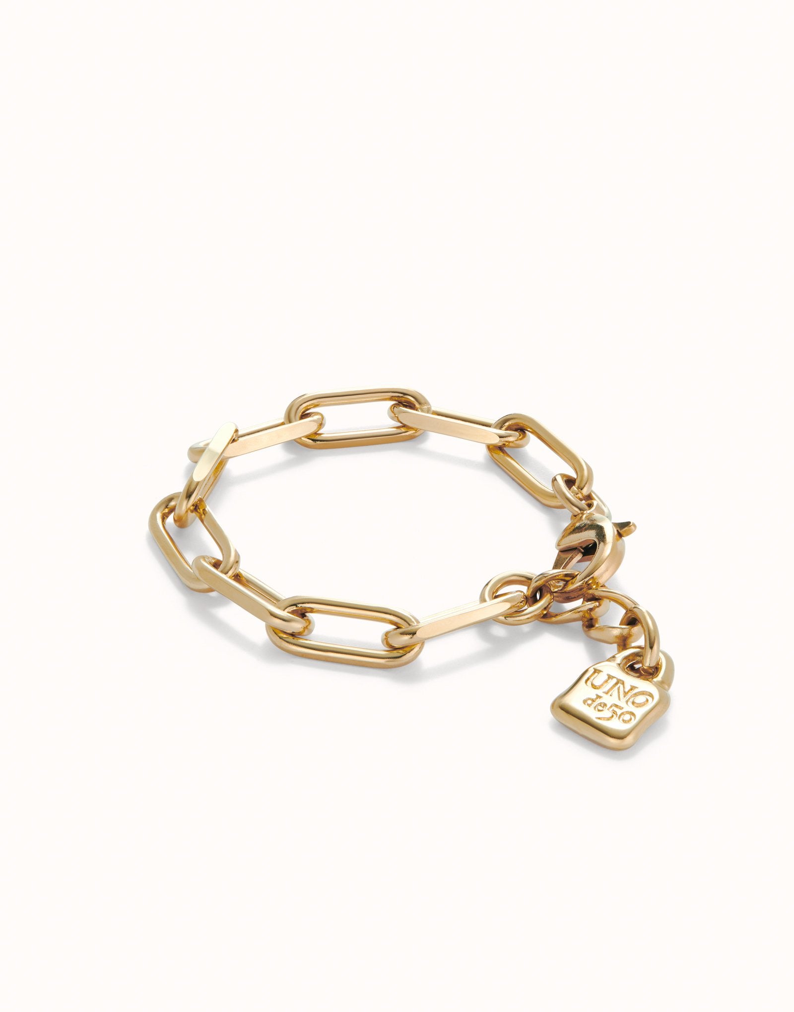 Ser Valiente Gold Link Bracelet