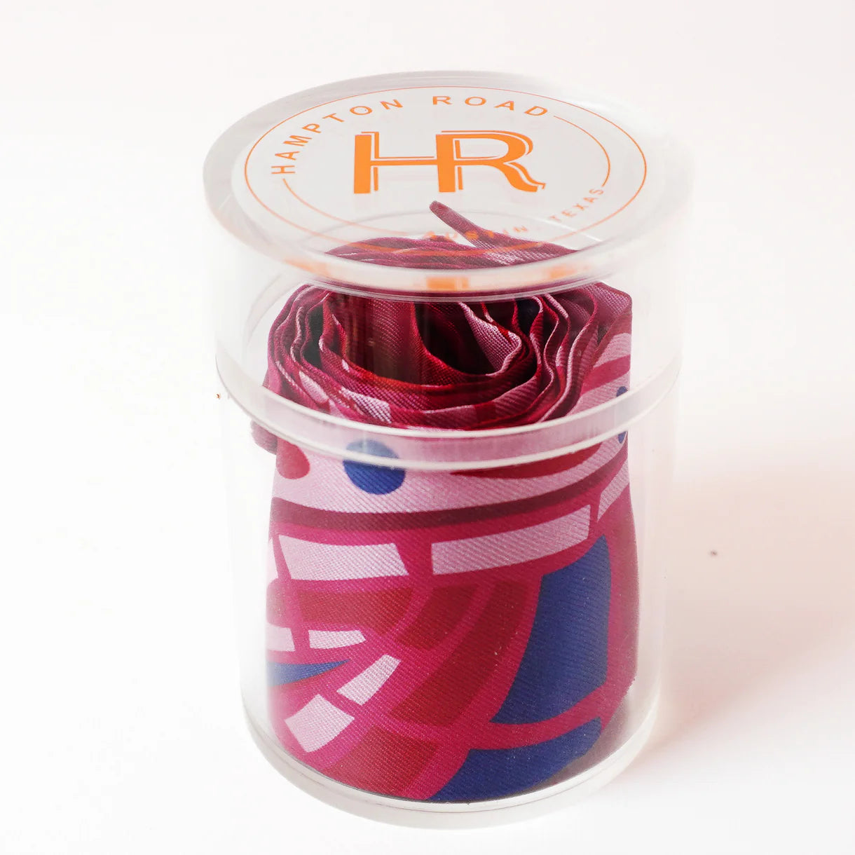 Fuscia Paisley Twilly Set