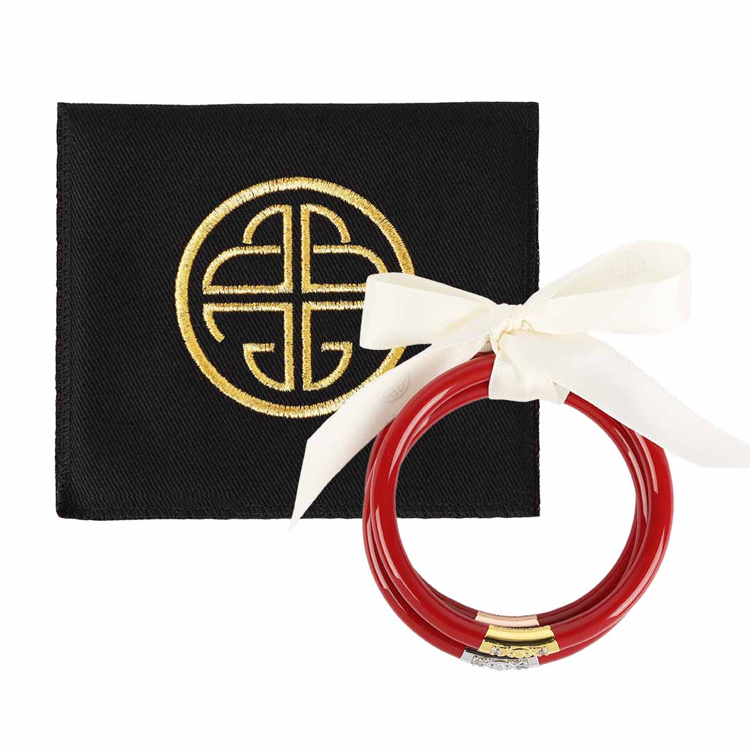 BuDhaGirl Three Kings Red All Weather Bangles®