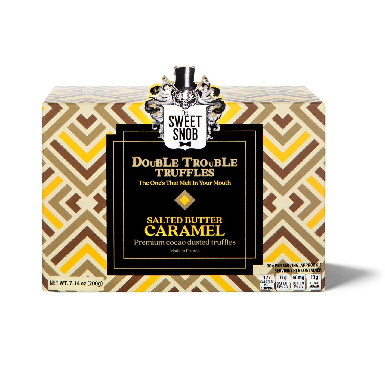 Salted Butter Caramel Double Trouble Truffles