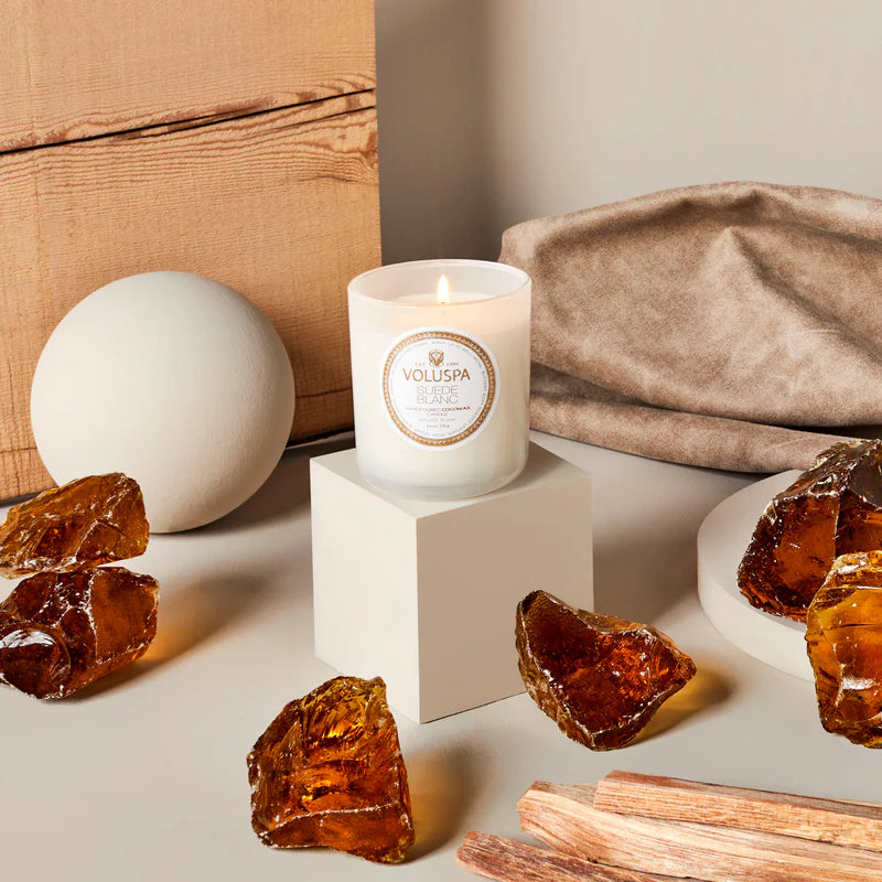 Suede Blanc 9.5oz Classic