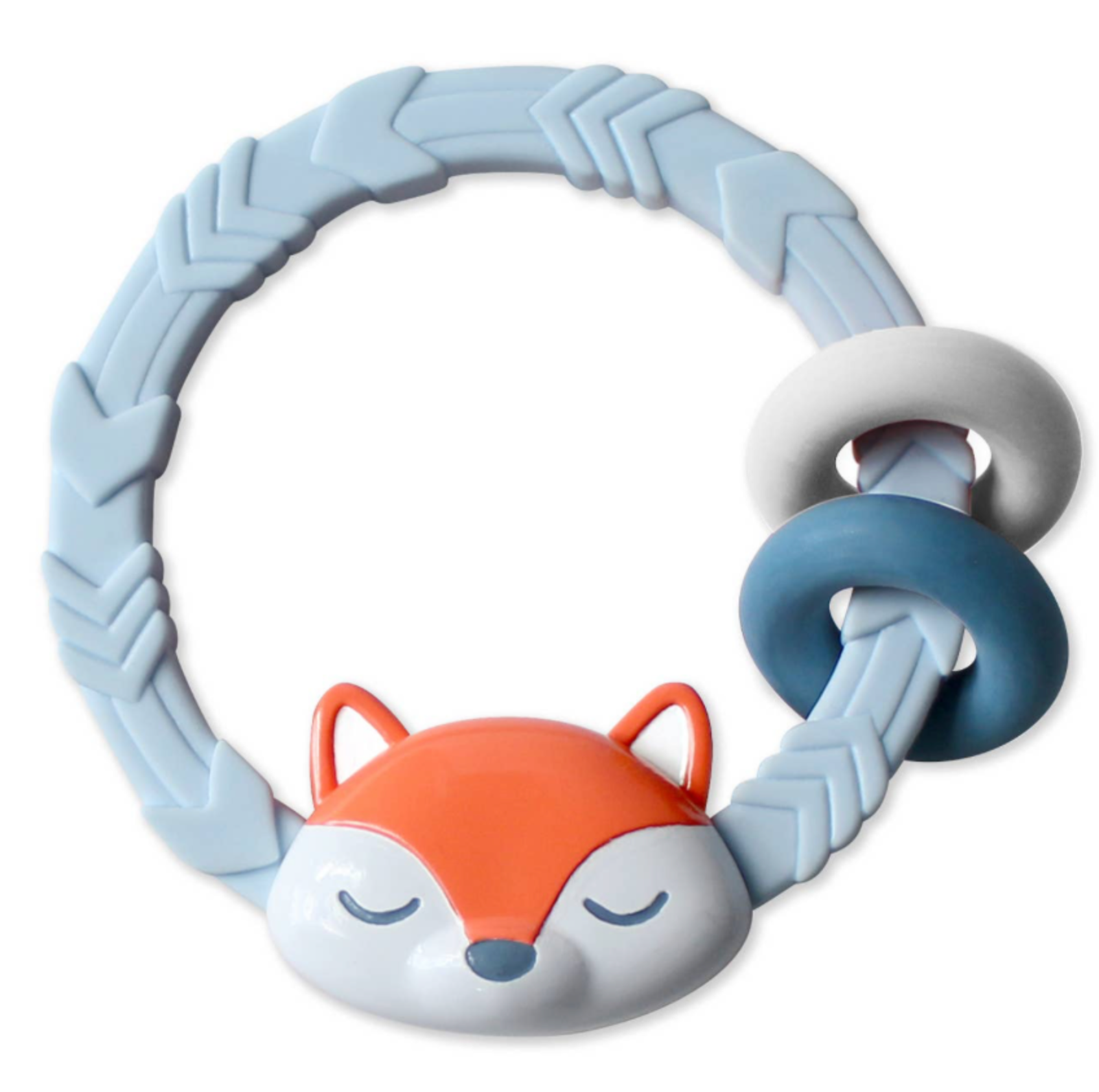 Fox Ritzy Rattle™ Silicone Teether Rattles