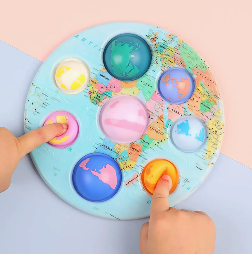 Simple Dimple Planet Fidget Kids Toy