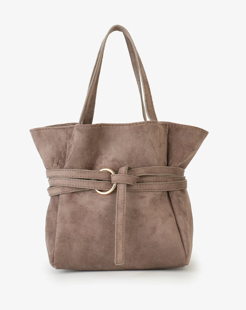 Blythe Mini in Taupe Suede