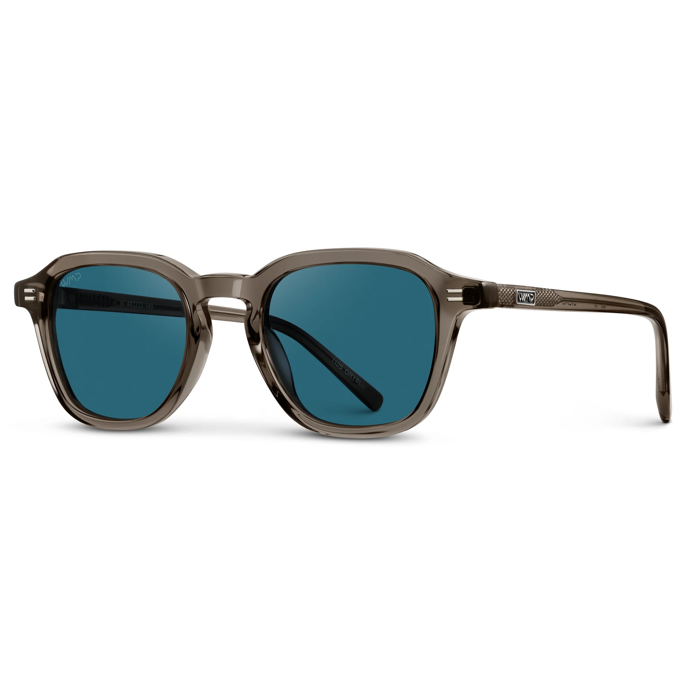 Silas in Gunmetal/Laguna Blue