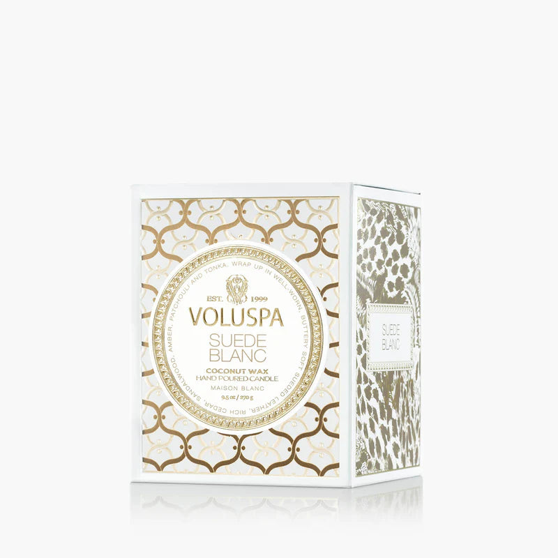 Suede Blanc 9.5oz Classic