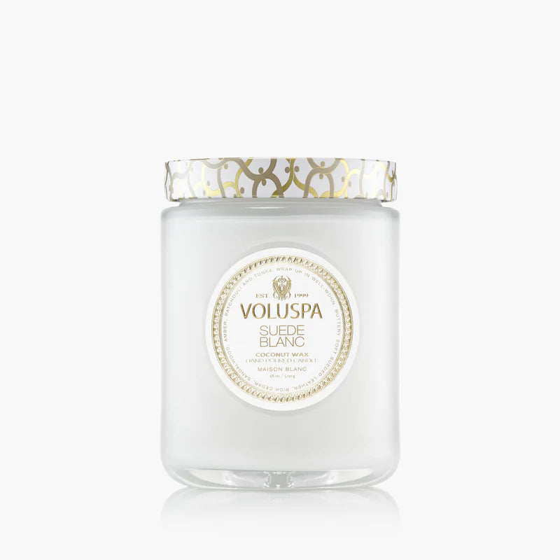 Suede Blanc 18oz Large Jar