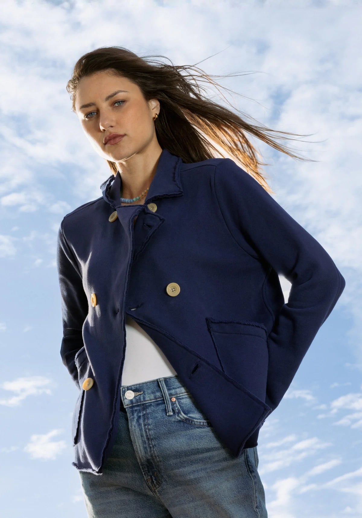 Sutton Jacket in Indigo