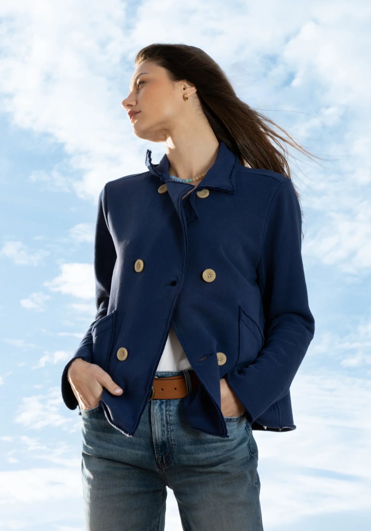 Sutton Jacket in Indigo