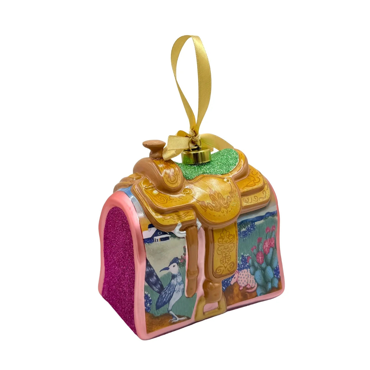 Saddle 2025 Texan Christmas Ornament