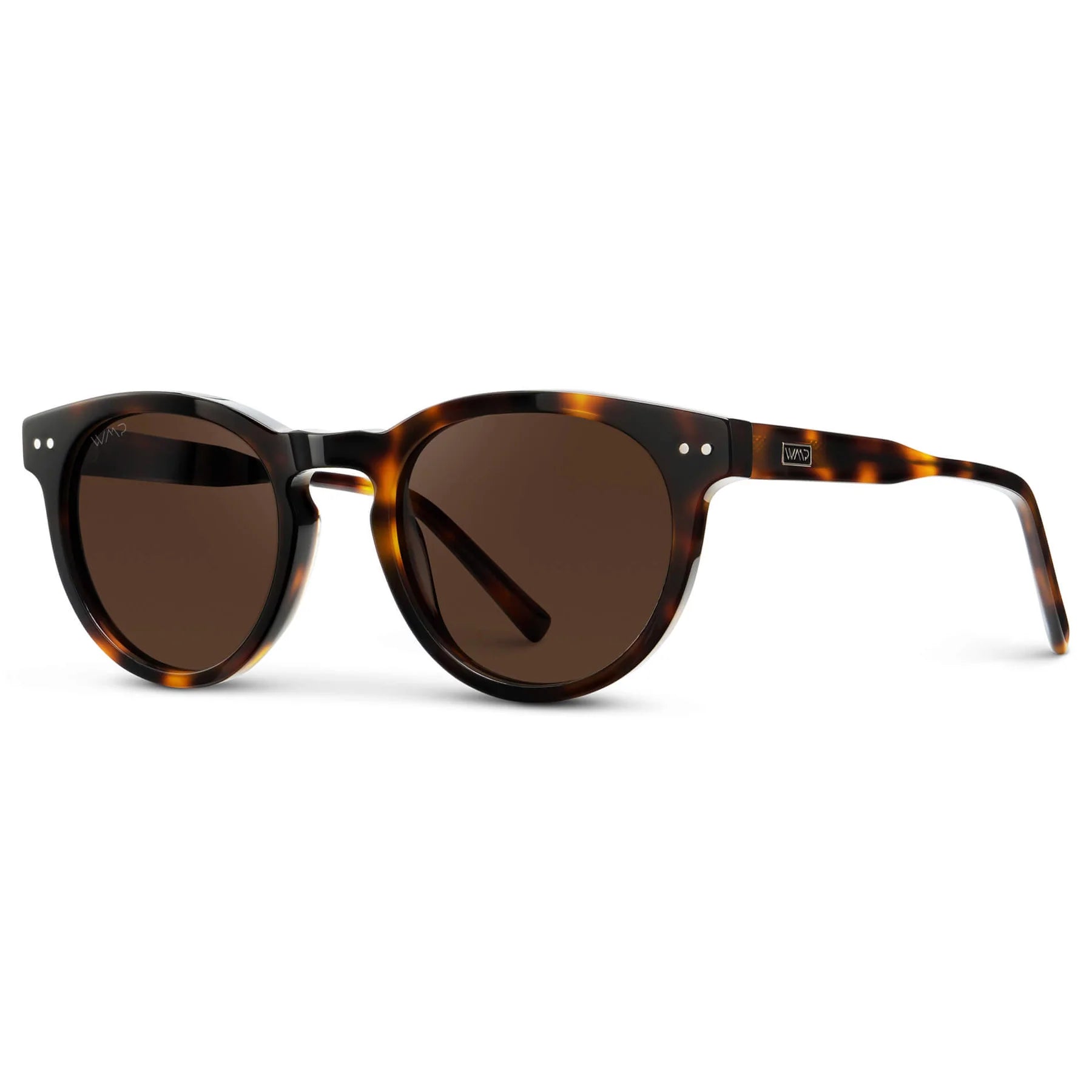 Tate Sunglasses in Brown Tortoise/Dark Brown