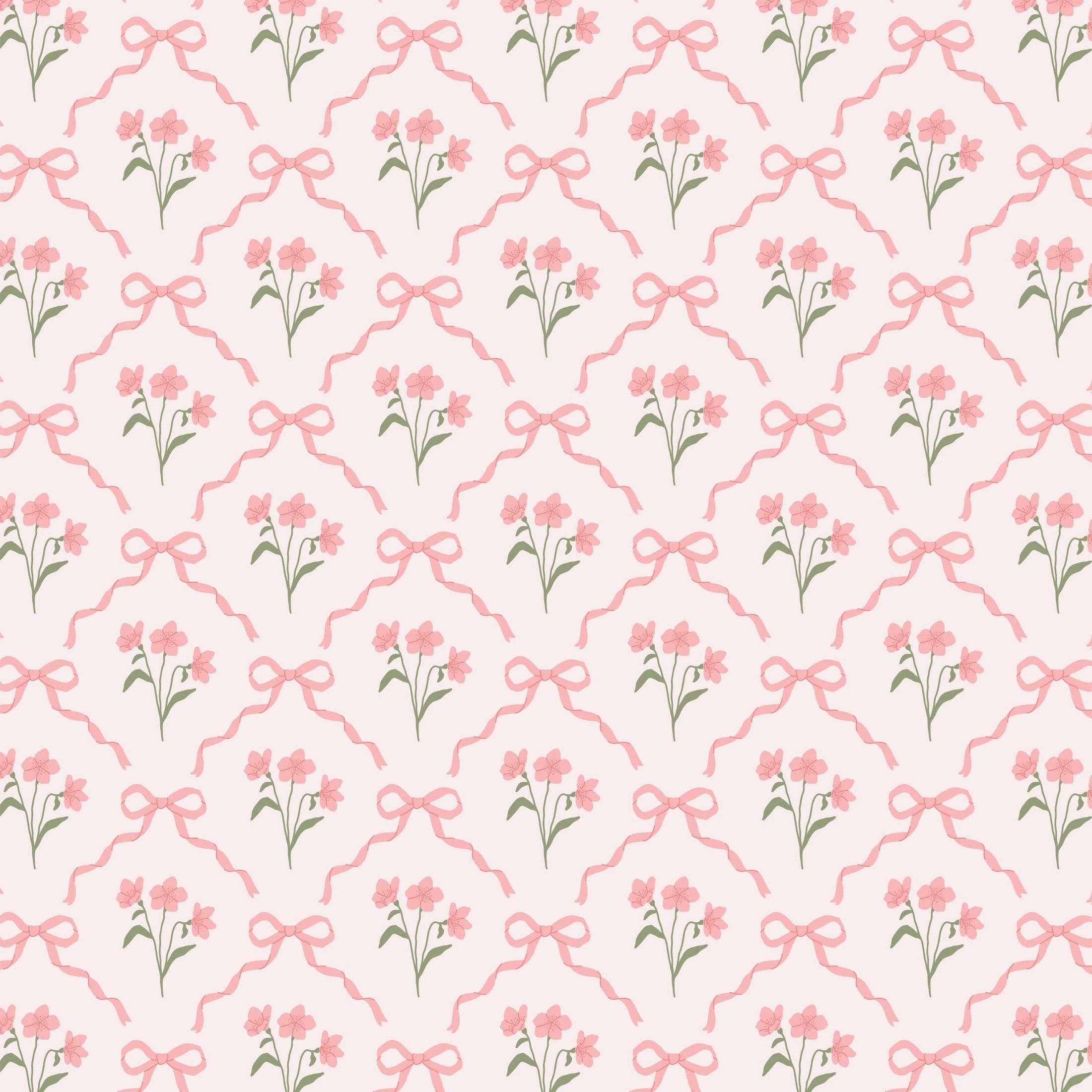 Beau Bottle Pink Bows and Blossoms - Prosecco Collection