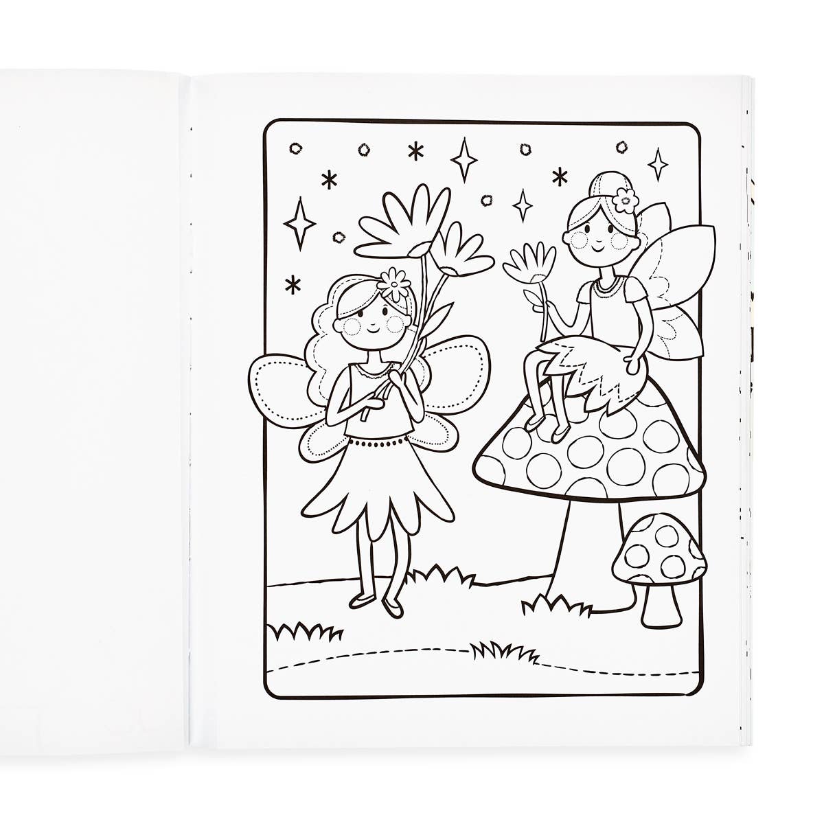 Princess & Fairies Color-in' Book